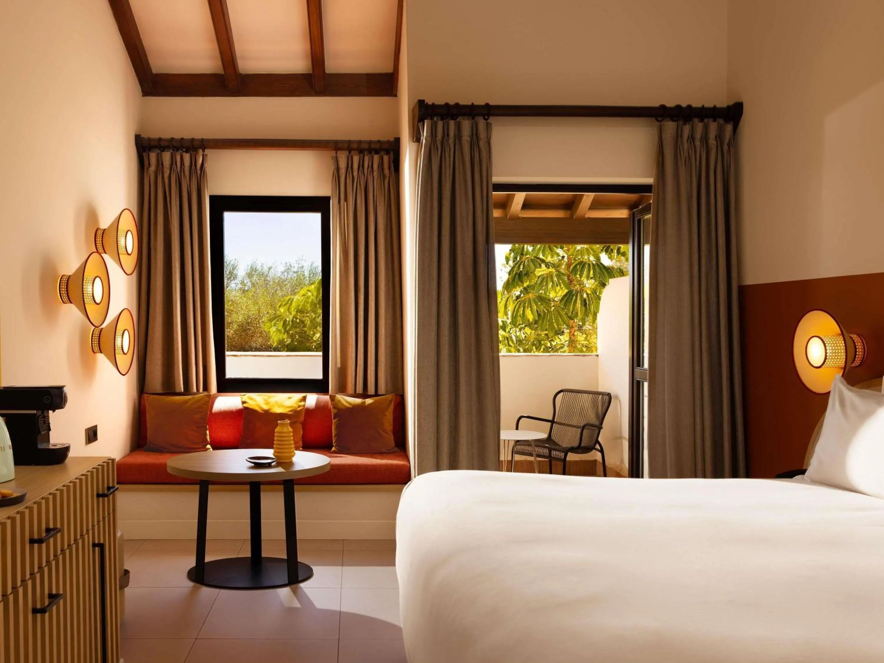 Bedroom, Bed in SO/ Sotogrande Spa & Golf Resort Hotel