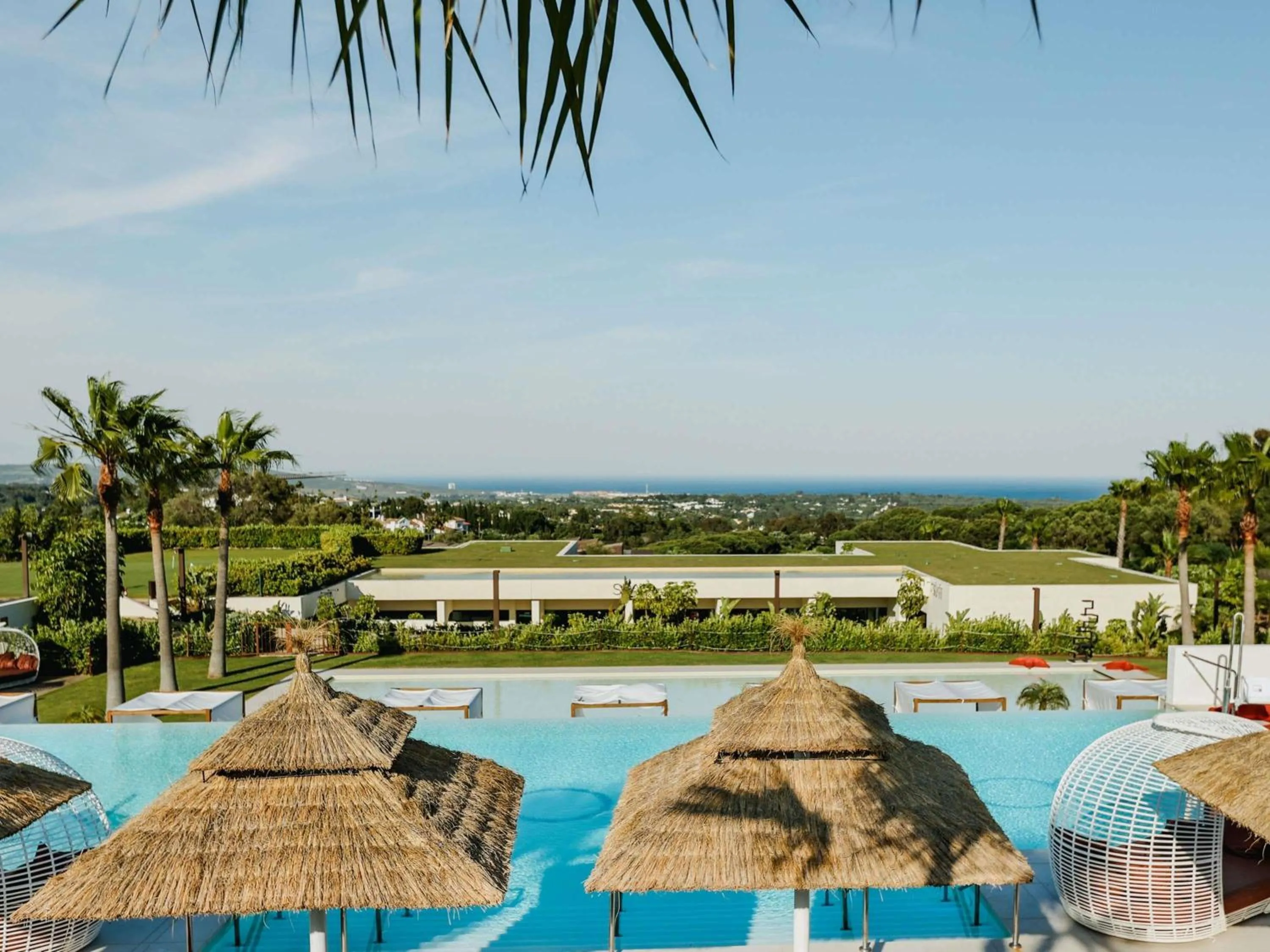 Pool view in SO/ Sotogrande Spa & Golf Resort Hotel