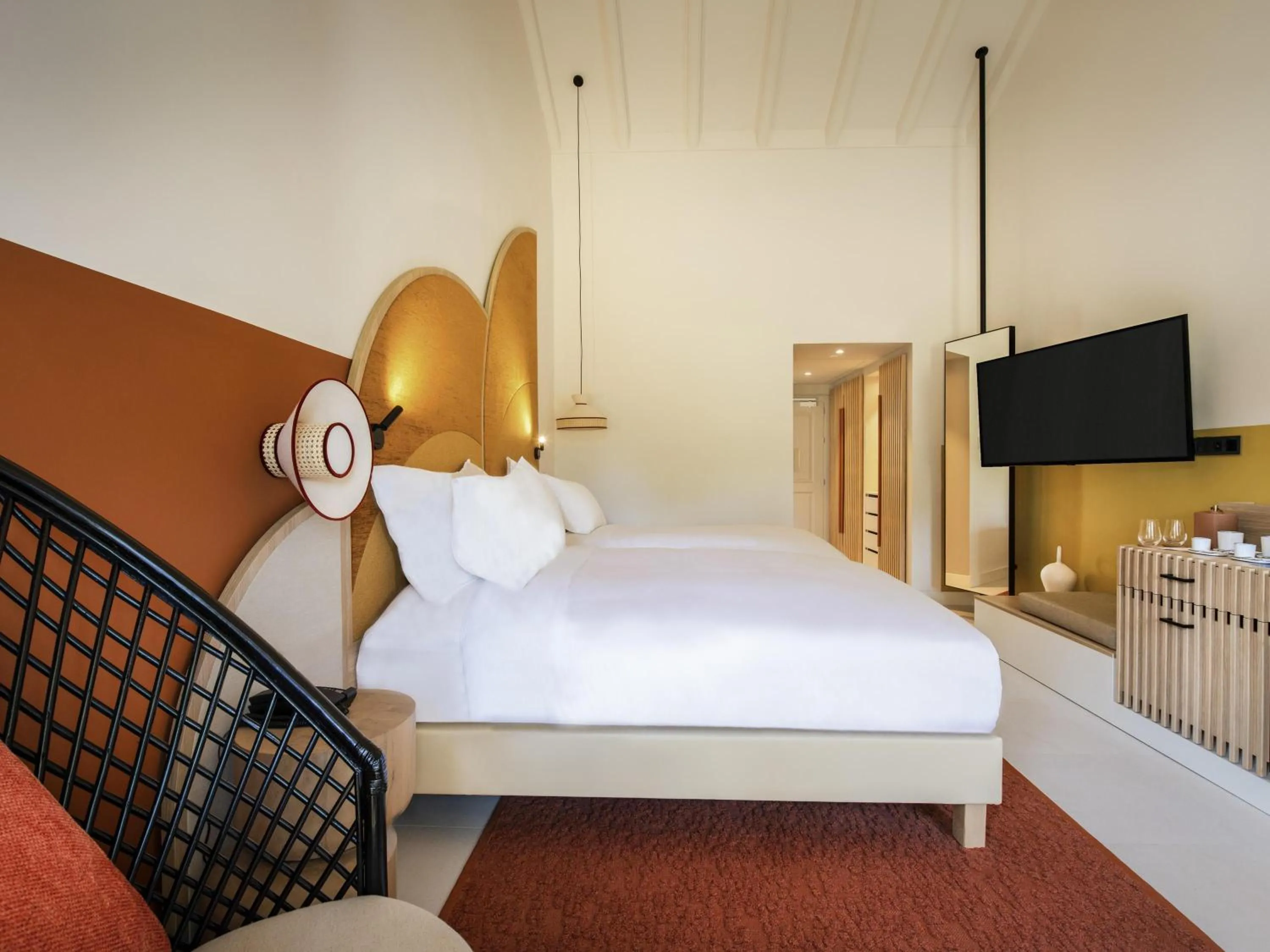 Bedroom, Bed in SO/ Sotogrande Spa & Golf Resort Hotel