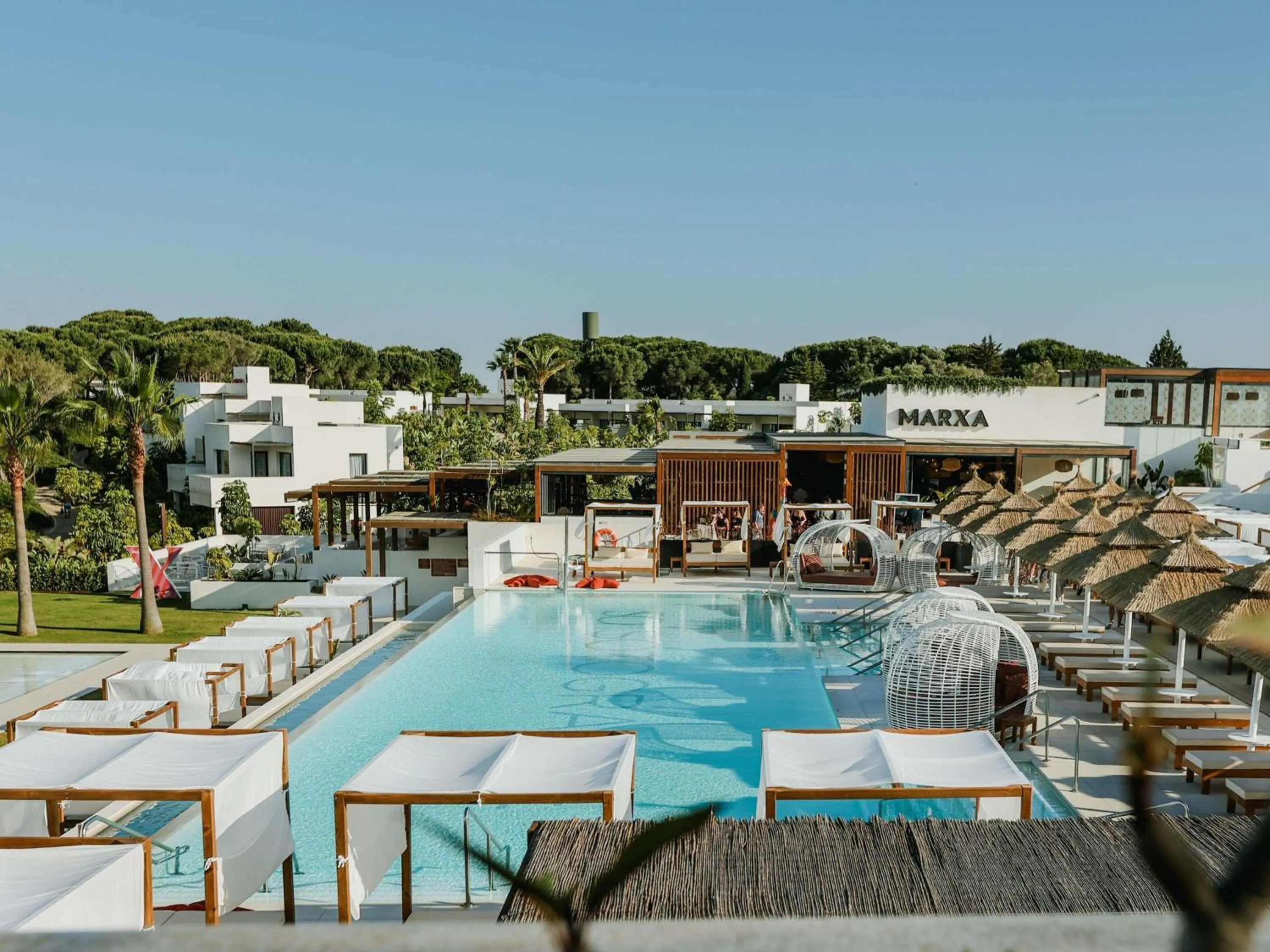 Pool view in SO/ Sotogrande Spa & Golf Resort Hotel
