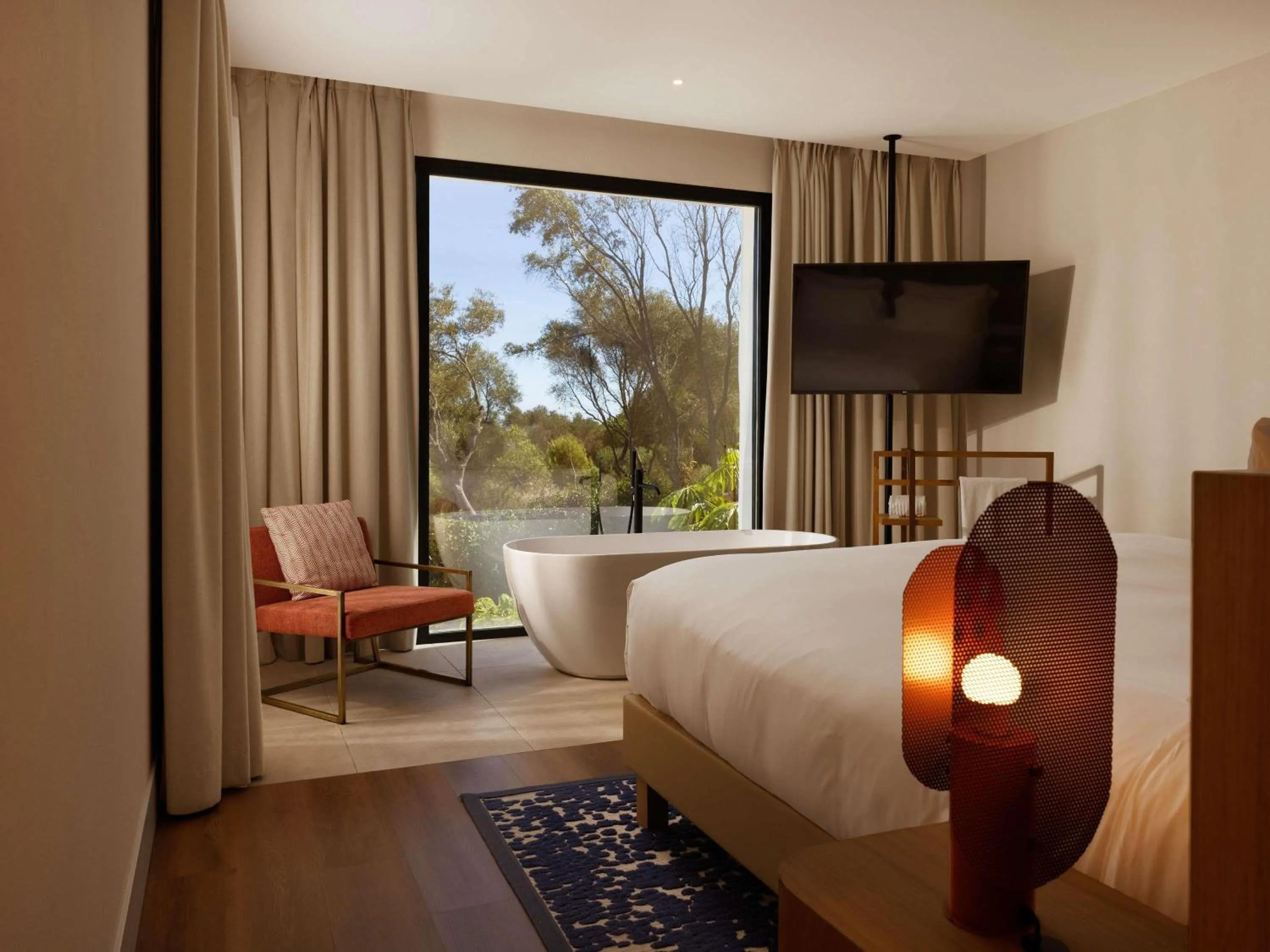 Bedroom, Bed in SO/ Sotogrande Spa & Golf Resort Hotel