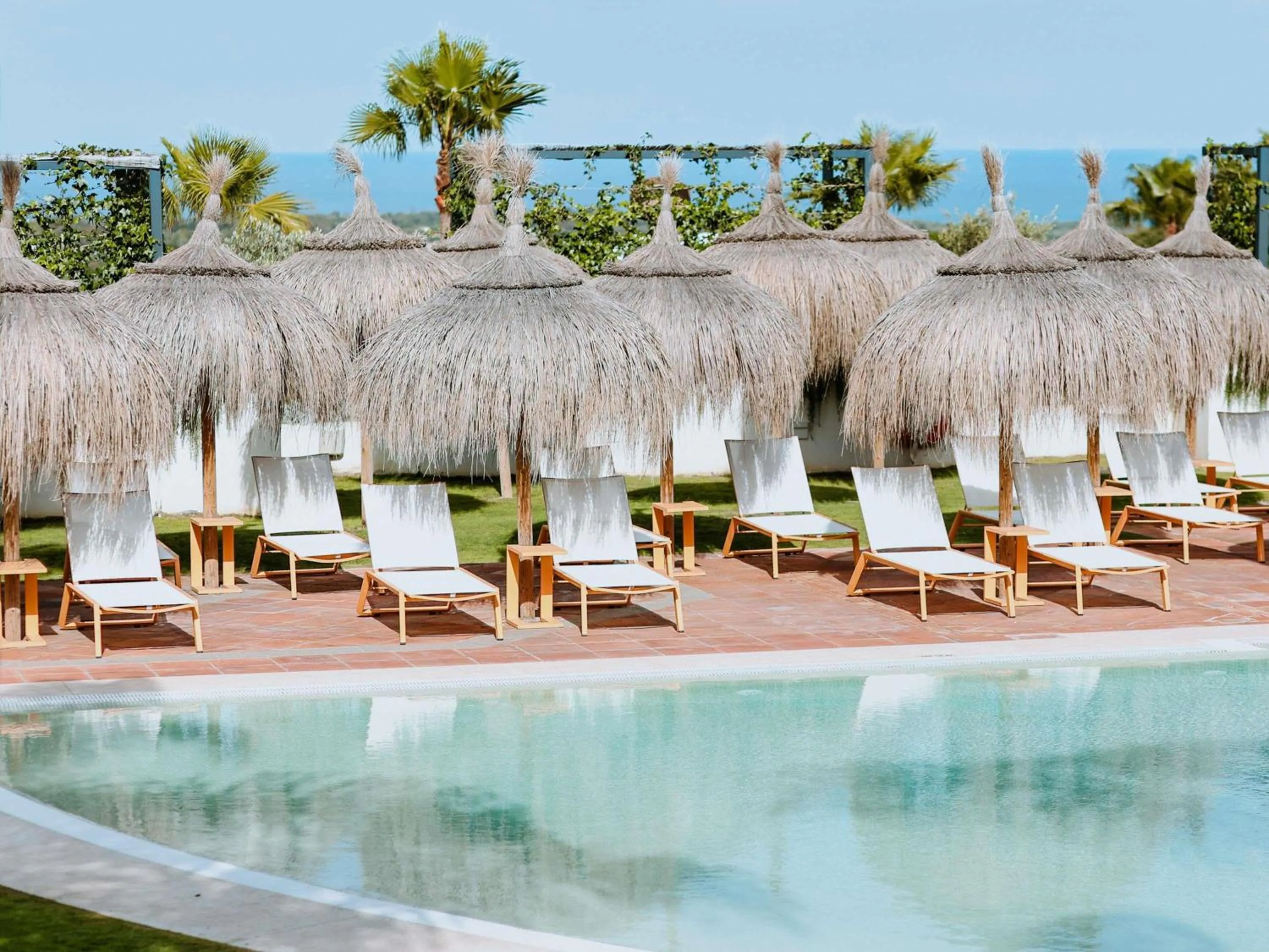 Pool view in SO/ Sotogrande Spa & Golf Resort Hotel