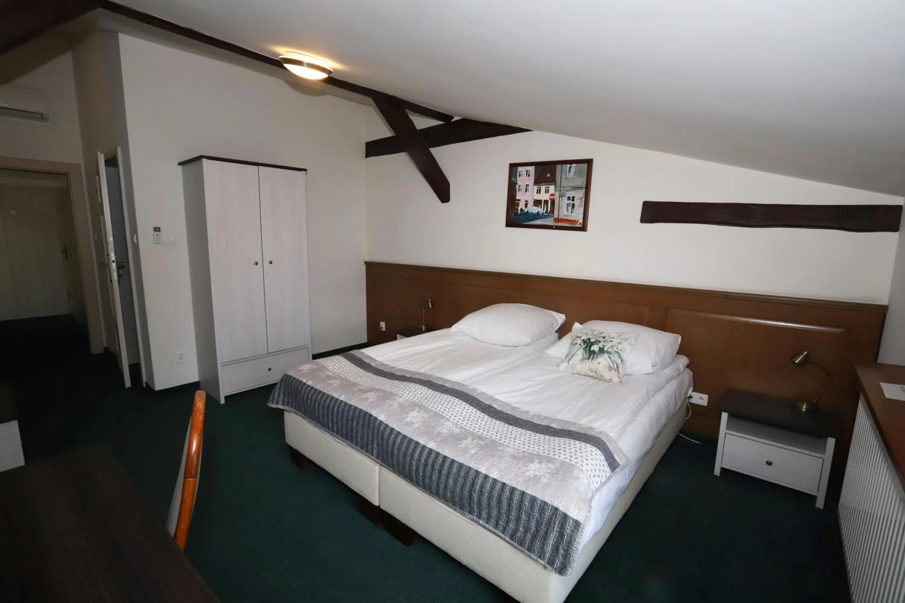 Bed in Hotel Sandro Silver & Spichlerz Antoniny