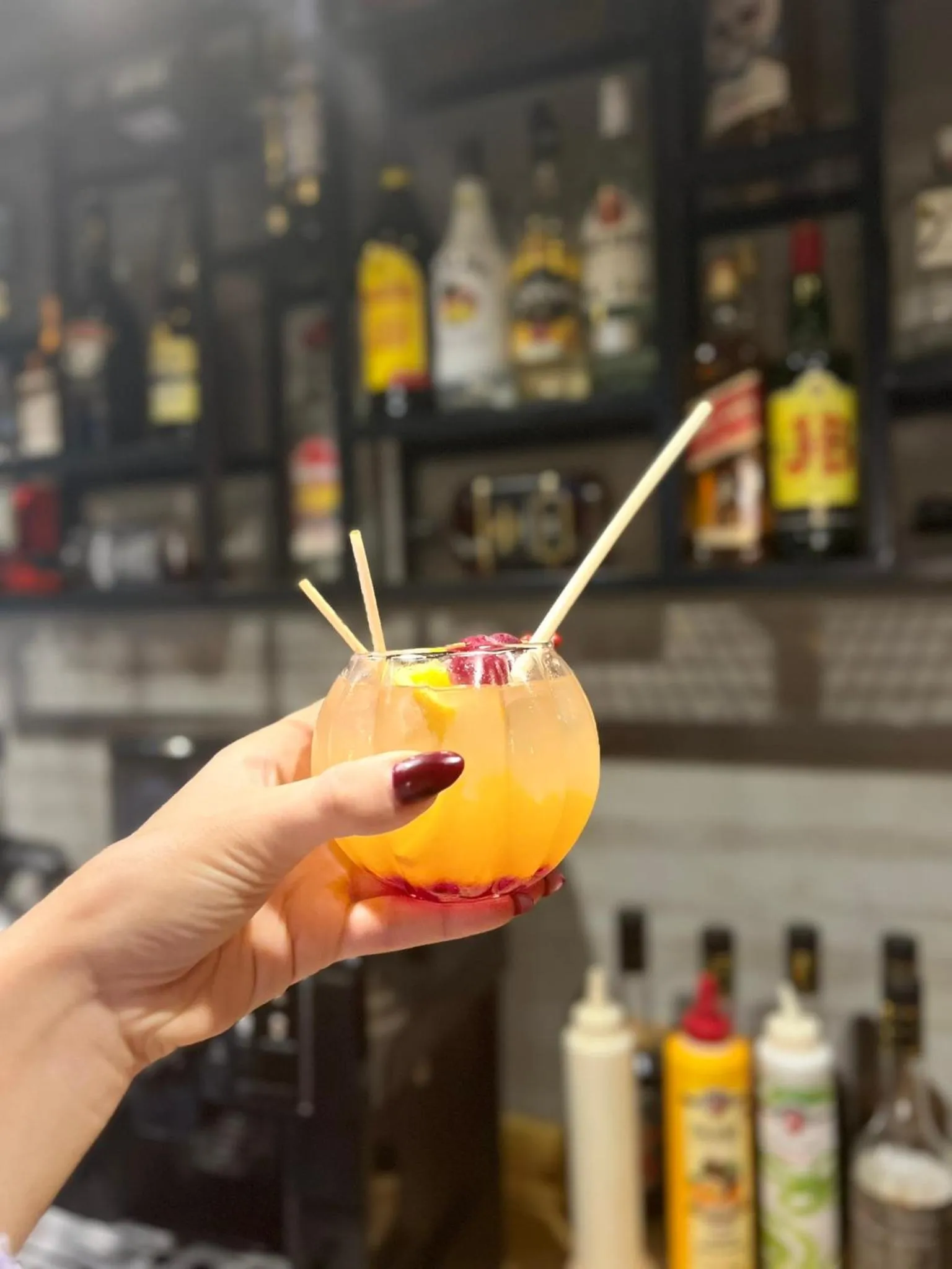 Drinks in Mandalin Glamping