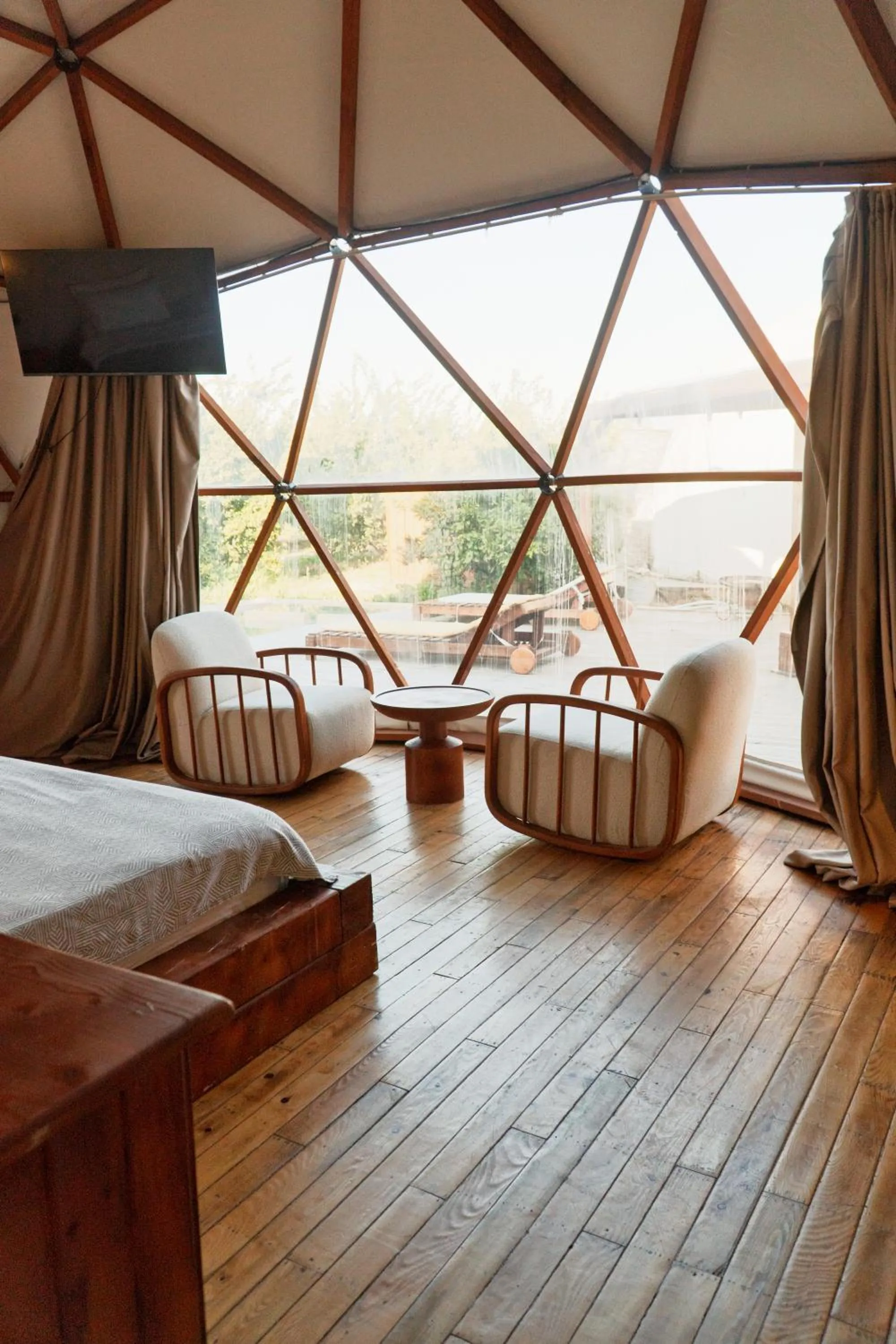 Bed in Mandalin Glamping