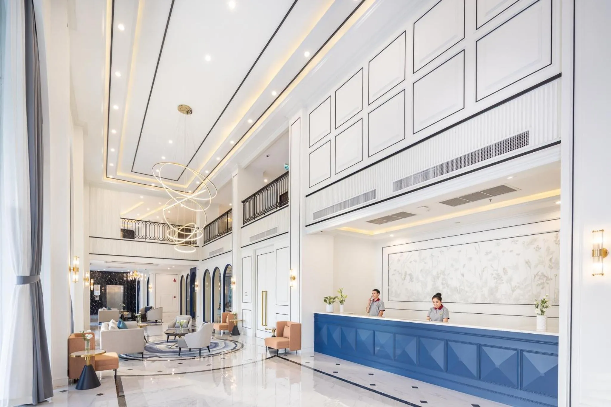 Lobby or reception in Eastin Hotel Vientiane