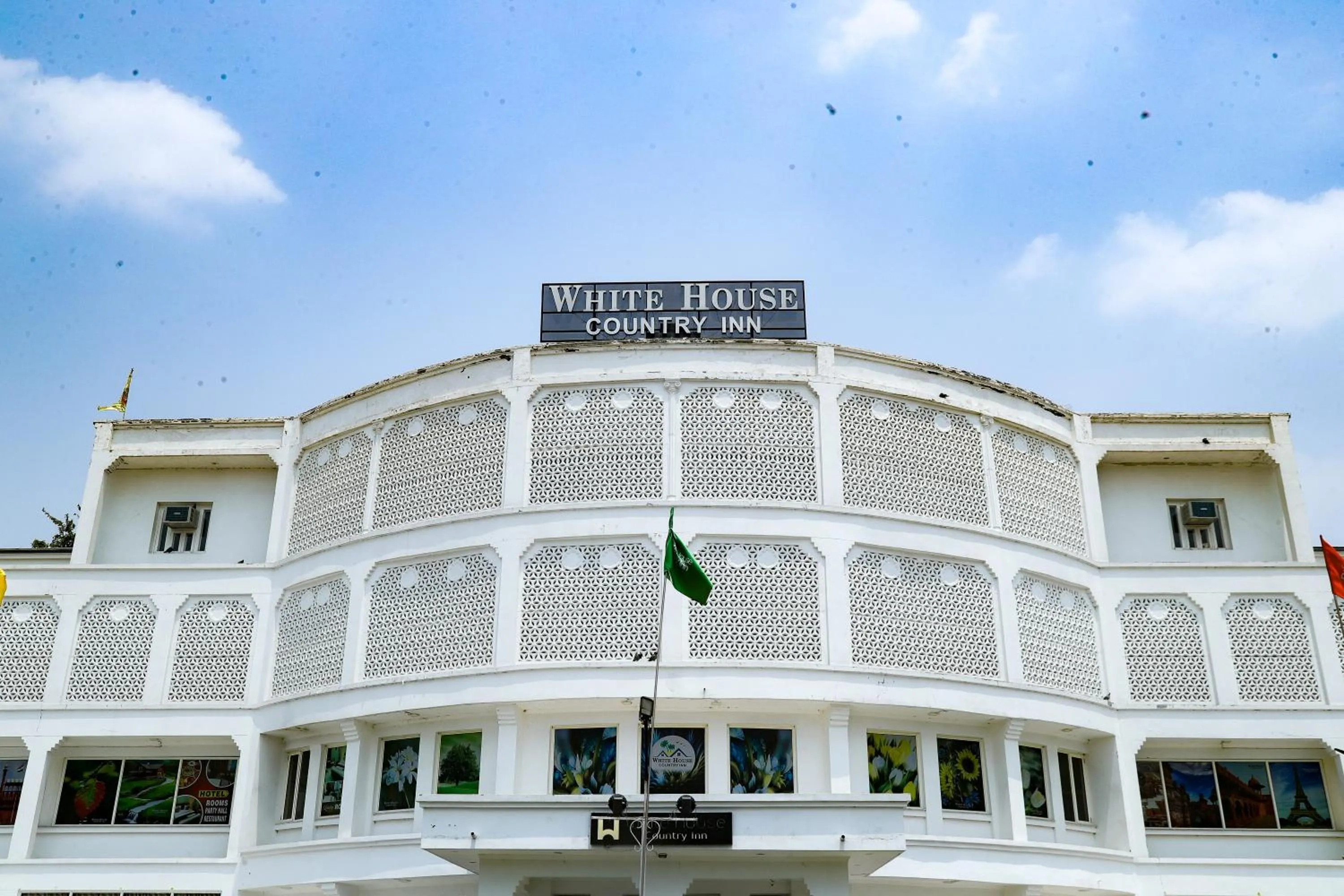 Facade/entrance in White House Country Inn By PEARL Luxury Hotel In Jhajjar