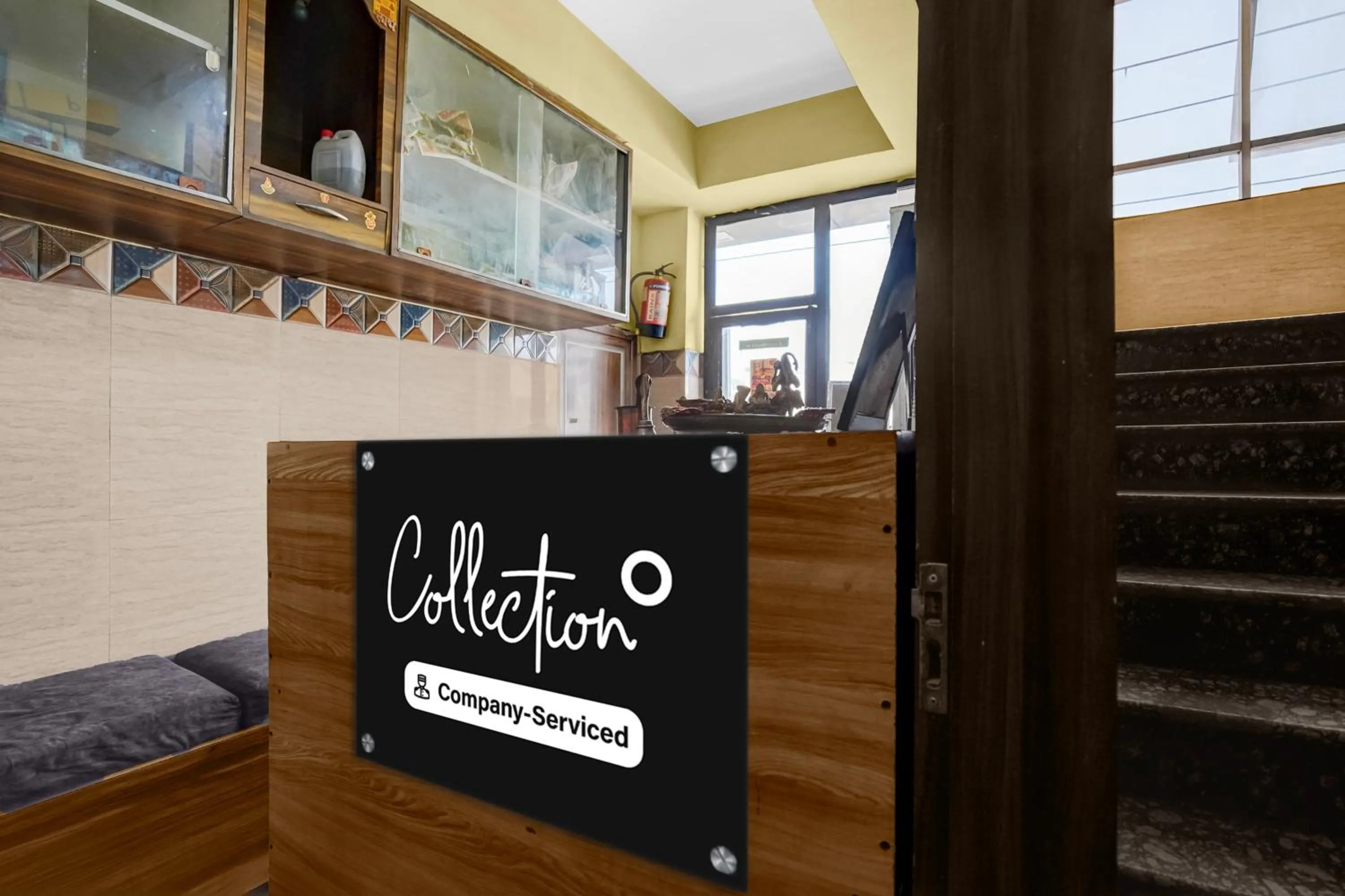 Lobby or reception in Collection O JK Temple Kanpur Formerly Yatika Inn