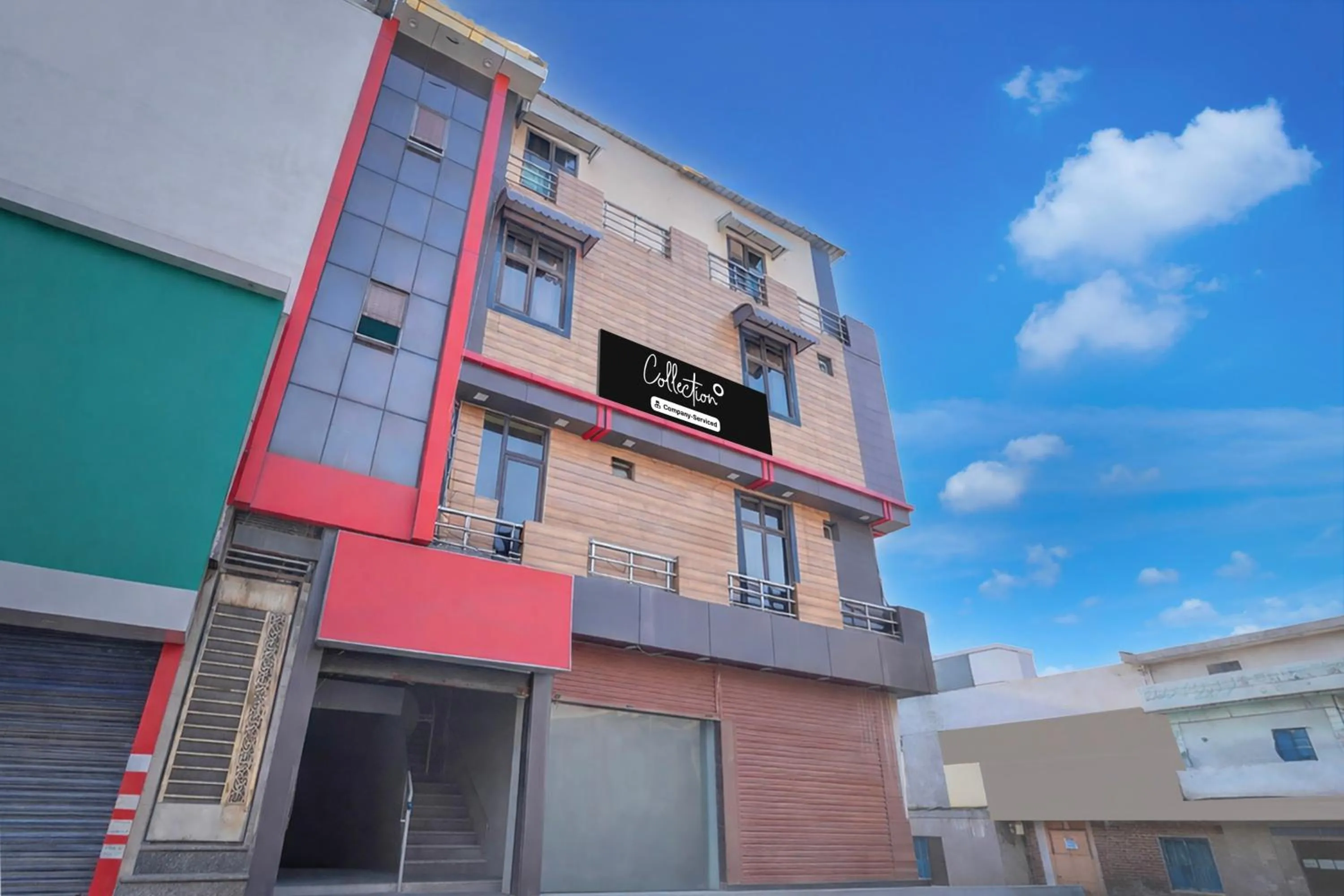 Facade/entrance in Collection O JK Temple Kanpur Formerly Yatika Inn