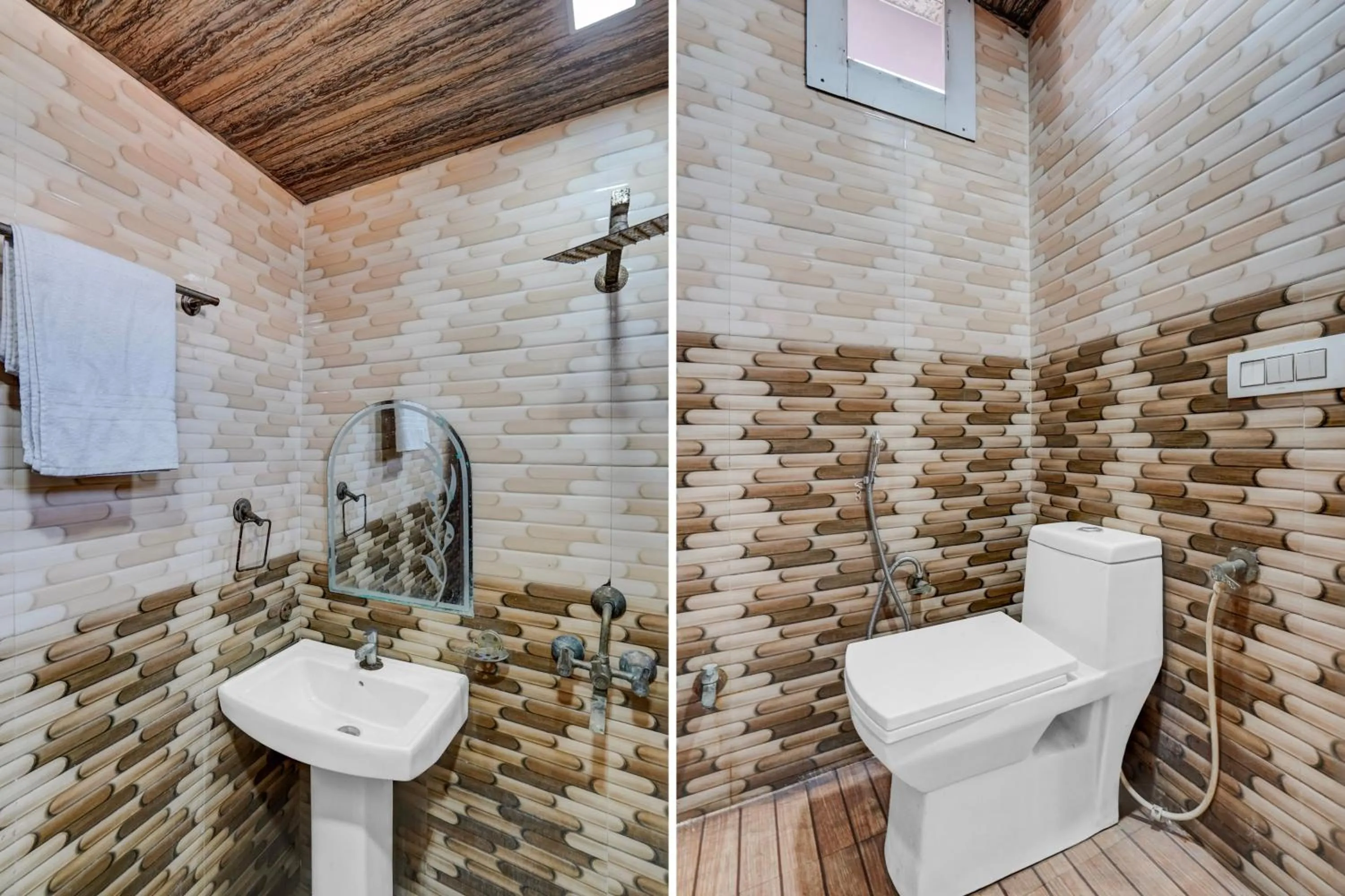 Bathroom in Collection O JK Temple Kanpur Formerly Yatika Inn