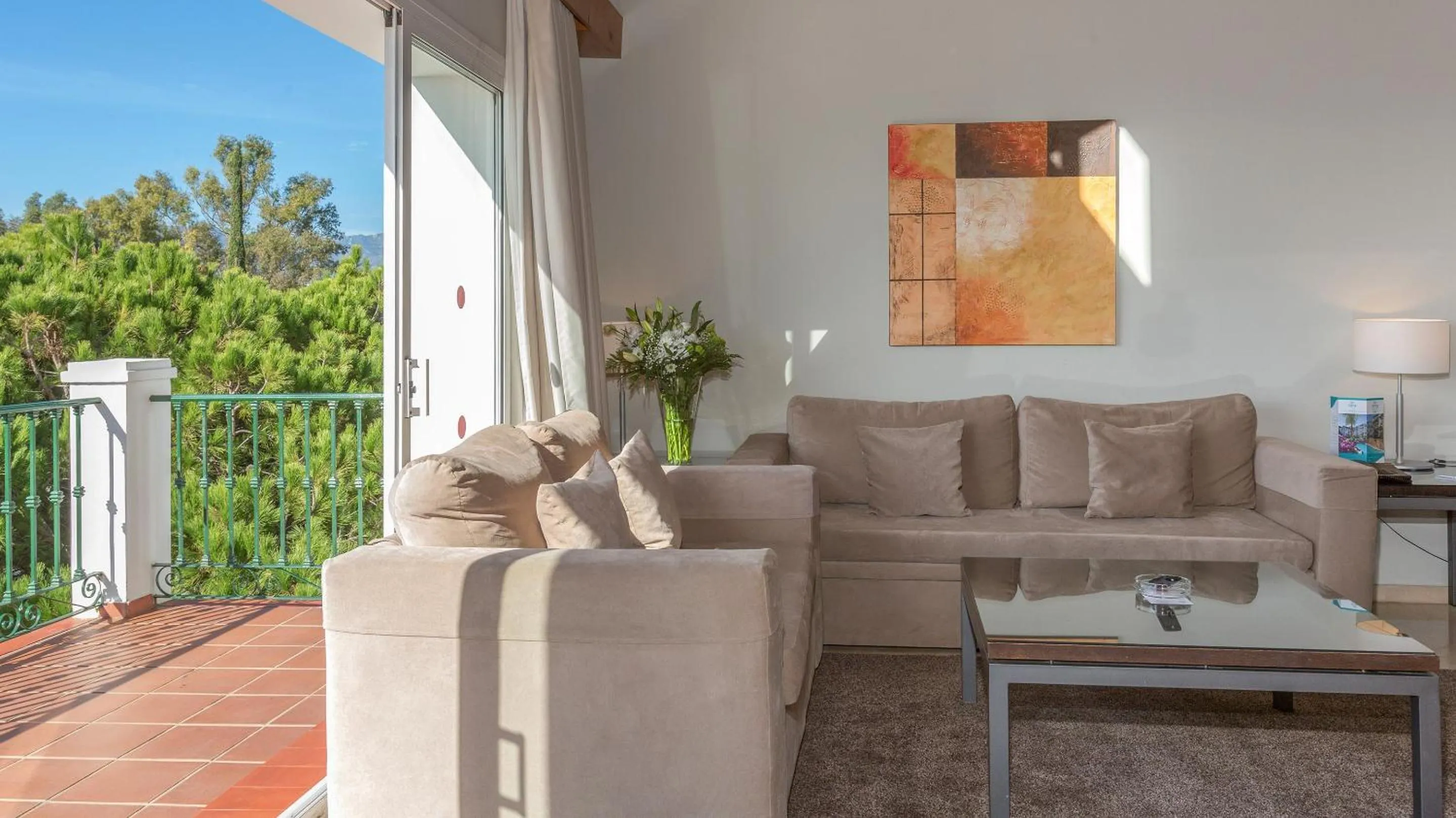 Living room in Ona Alanda Club Marbella