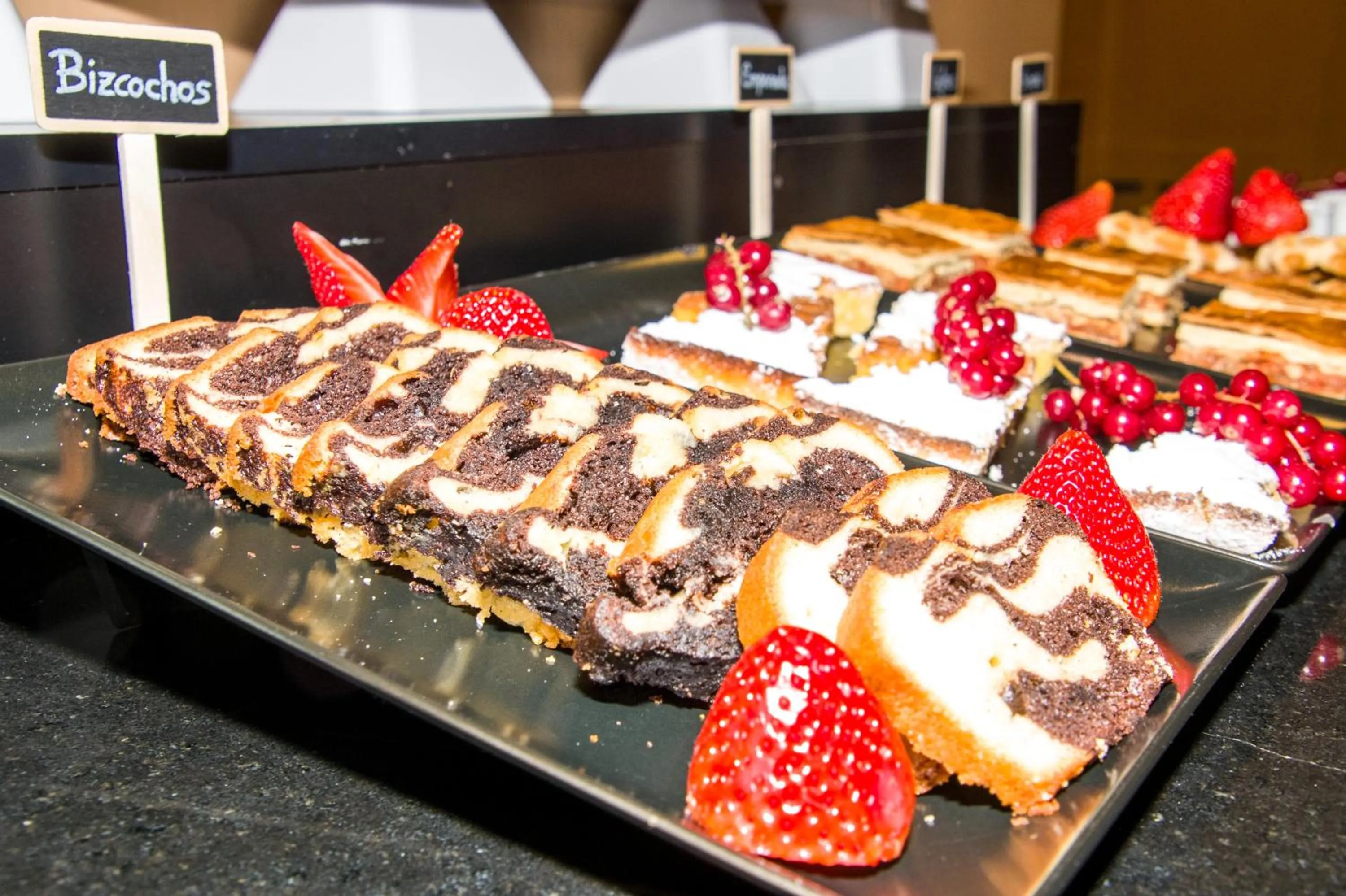 Buffet breakfast in Eurostars Diana Palace