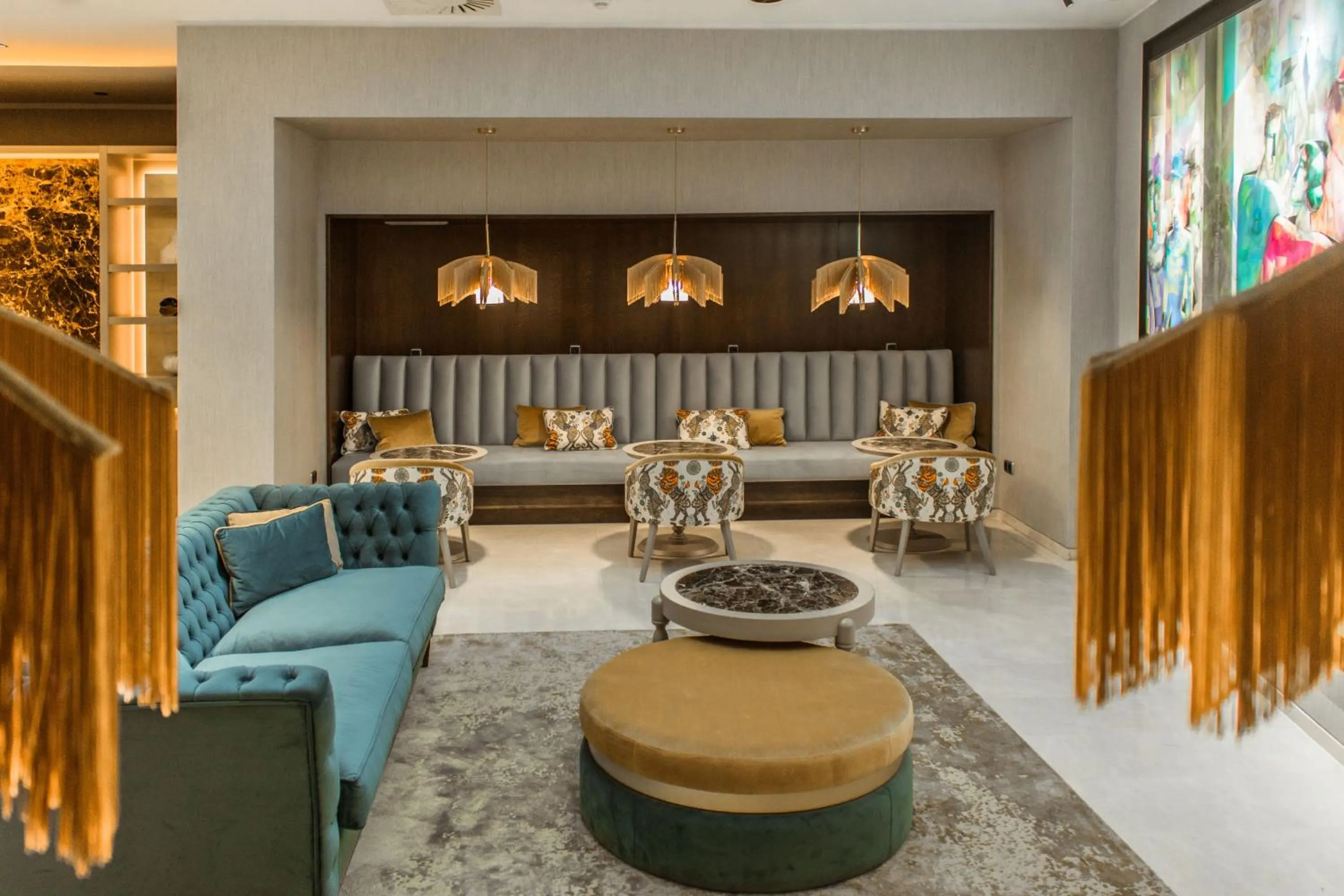 Seating area in Eurostars Diana Palace