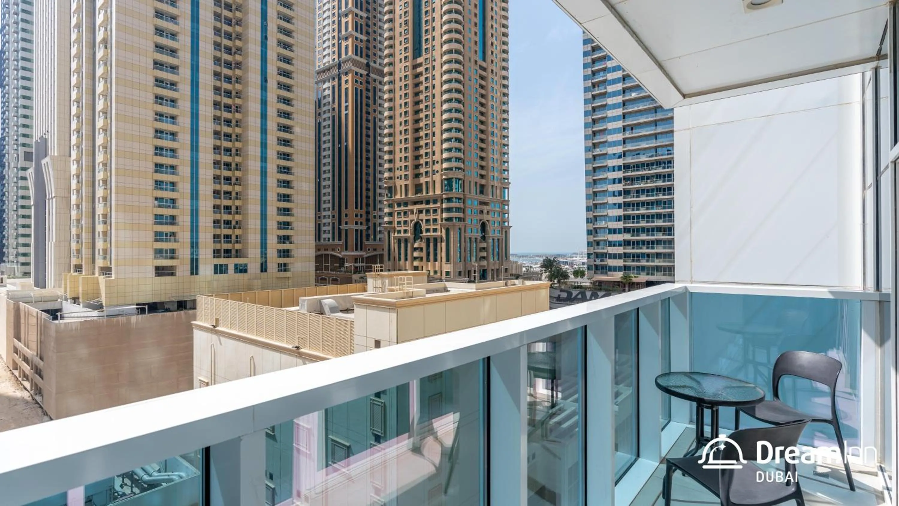 Balcony/Terrace in Dream Inn Apartments - Marina Arcade Tower