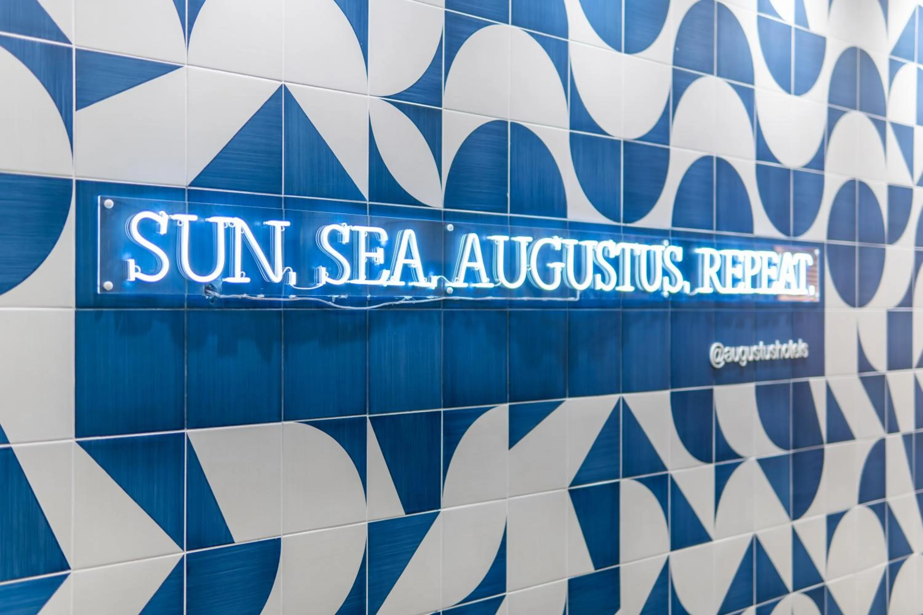 Decorative detail in Hotel Augustus