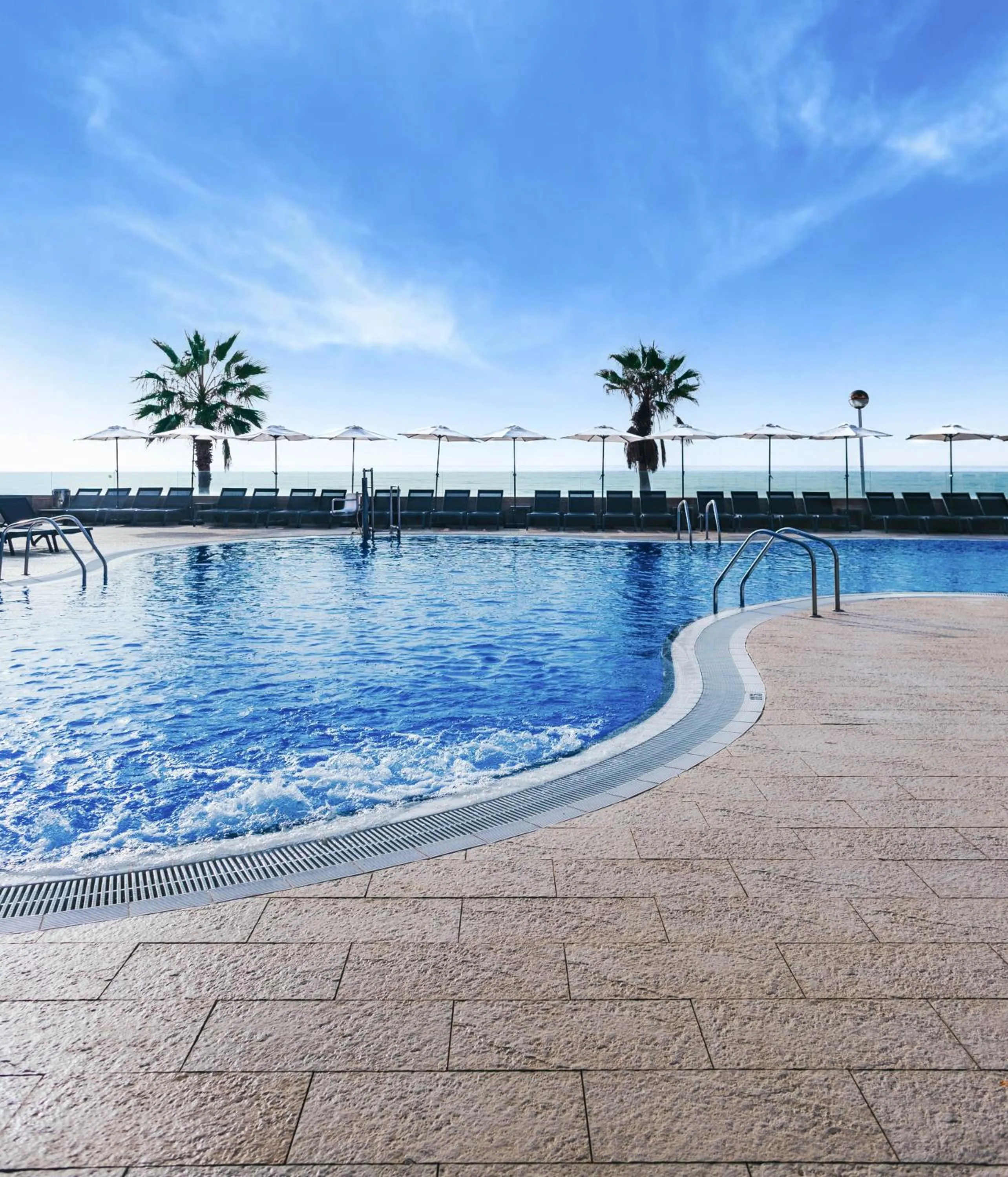 Swimming pool in Hotel Augustus