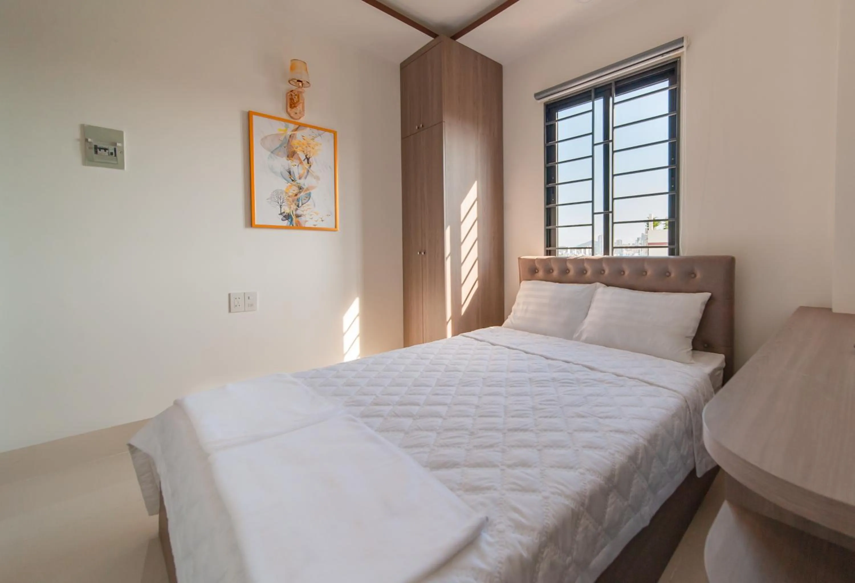 Bed in Uy Dương Hotel & Apartment - Nha Trang