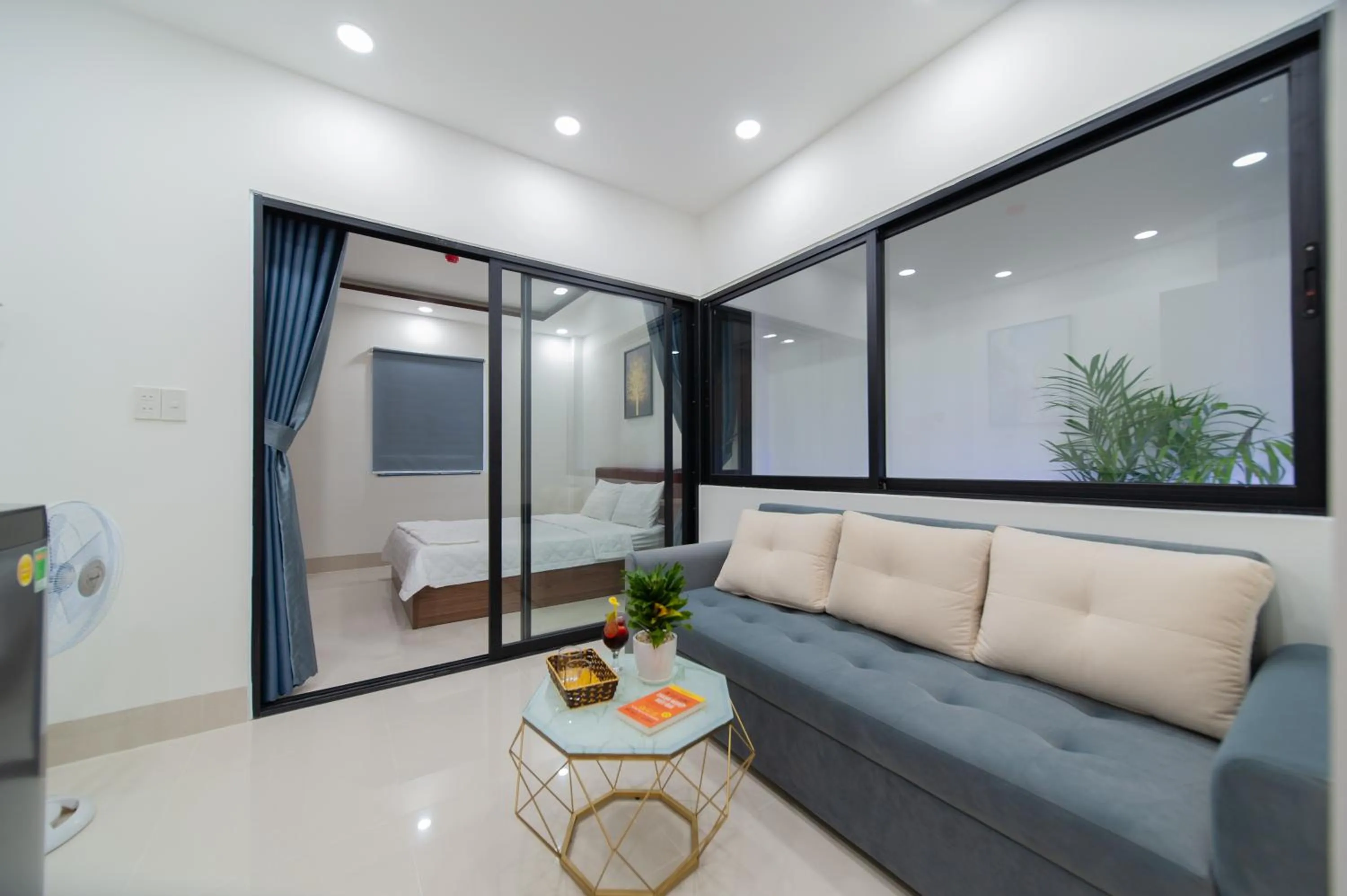 Living room in Uy Dương Hotel & Apartment - Nha Trang