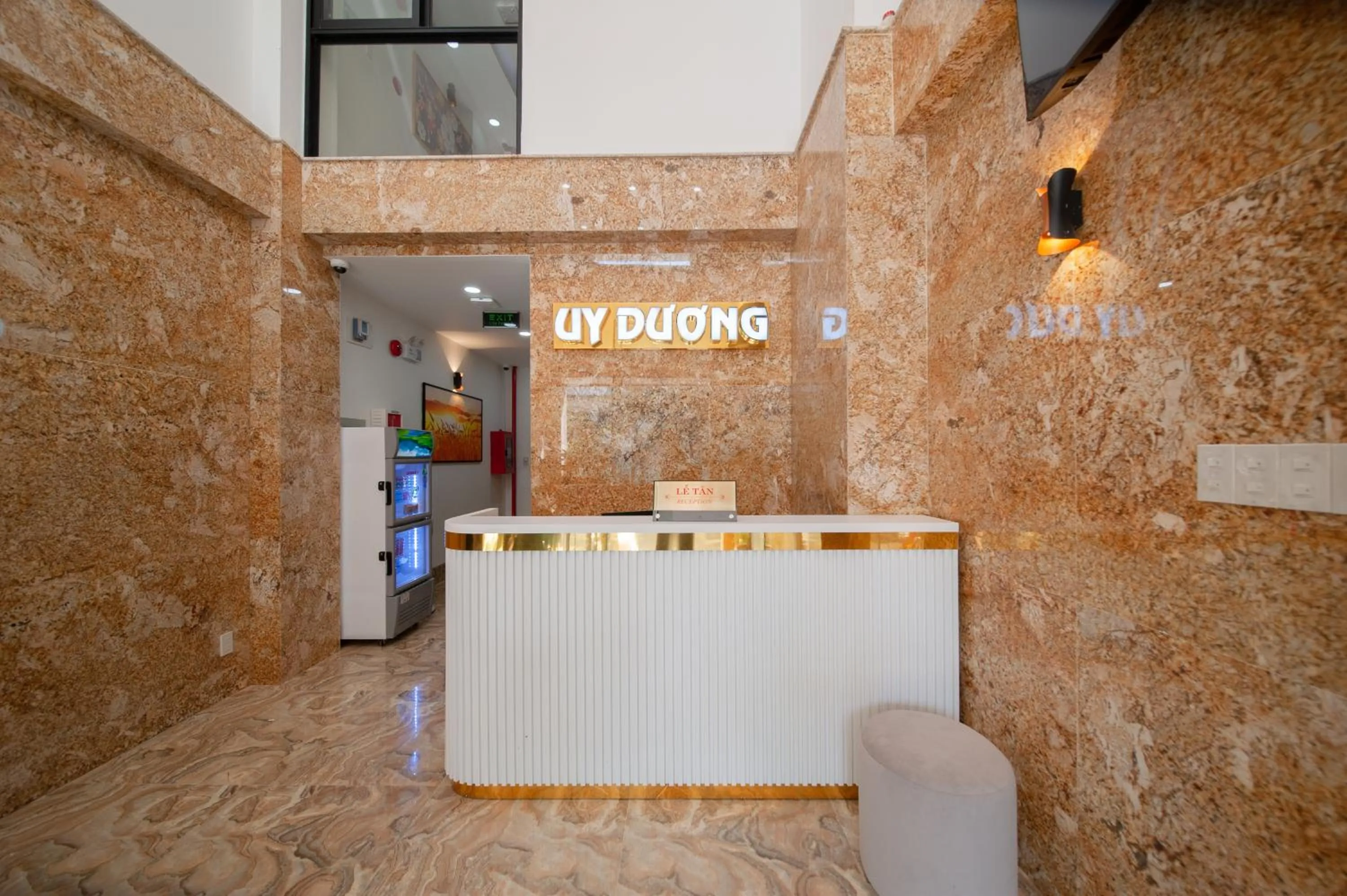 Lobby or reception in Uy Dương Hotel & Apartment - Nha Trang