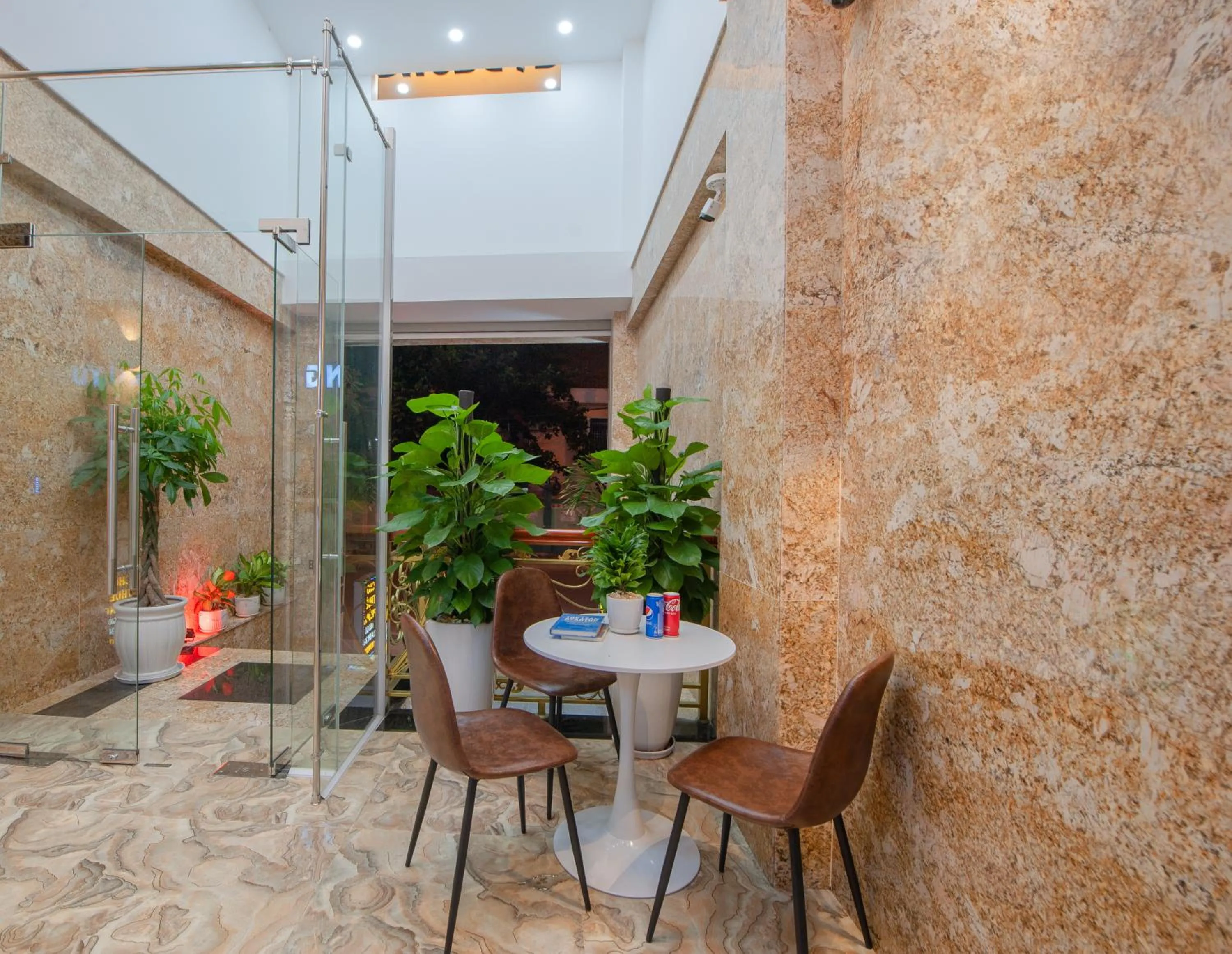 Patio in Uy Dương Hotel & Apartment - Nha Trang