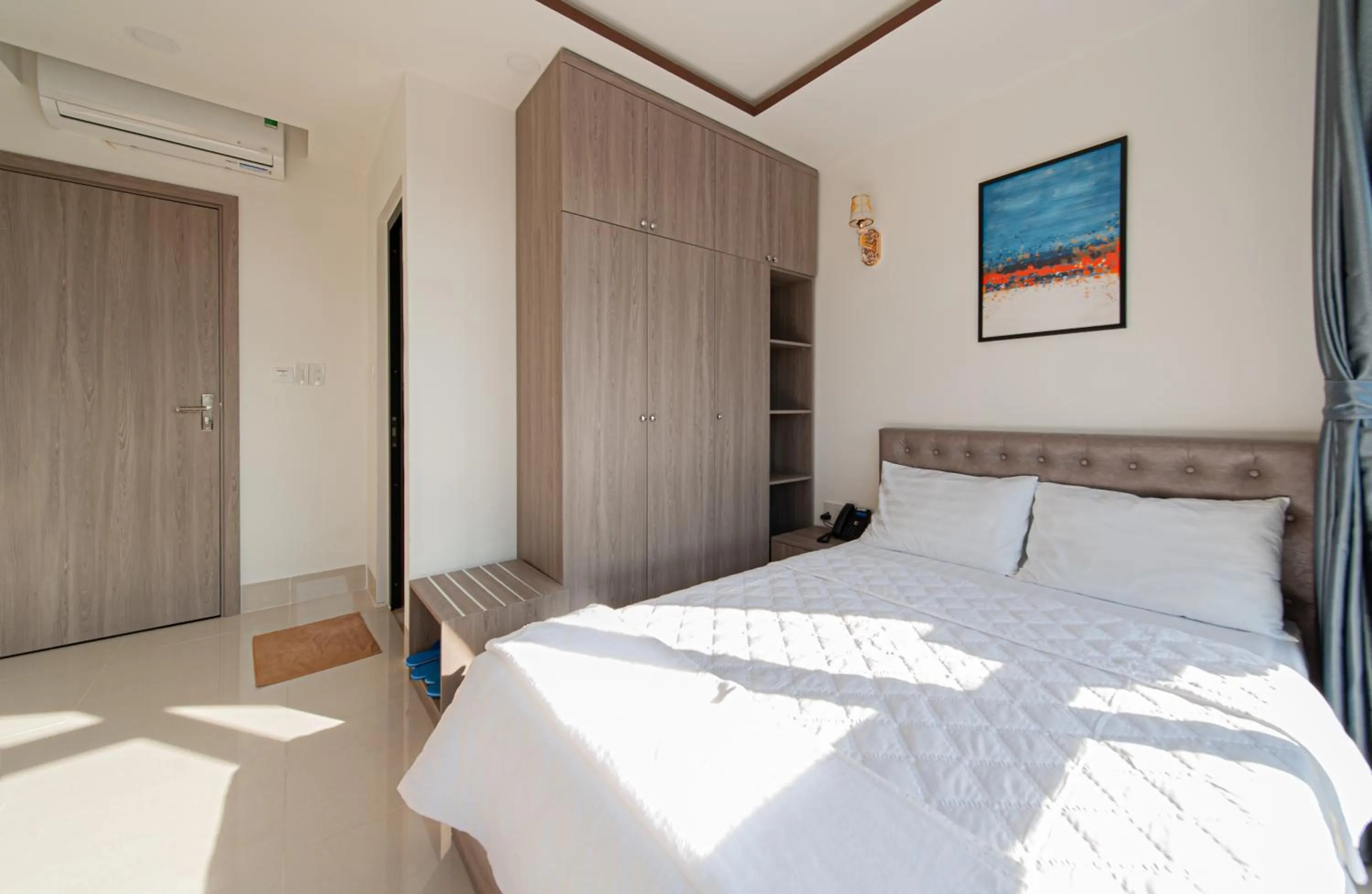Bed in Uy Dương Hotel & Apartment - Nha Trang