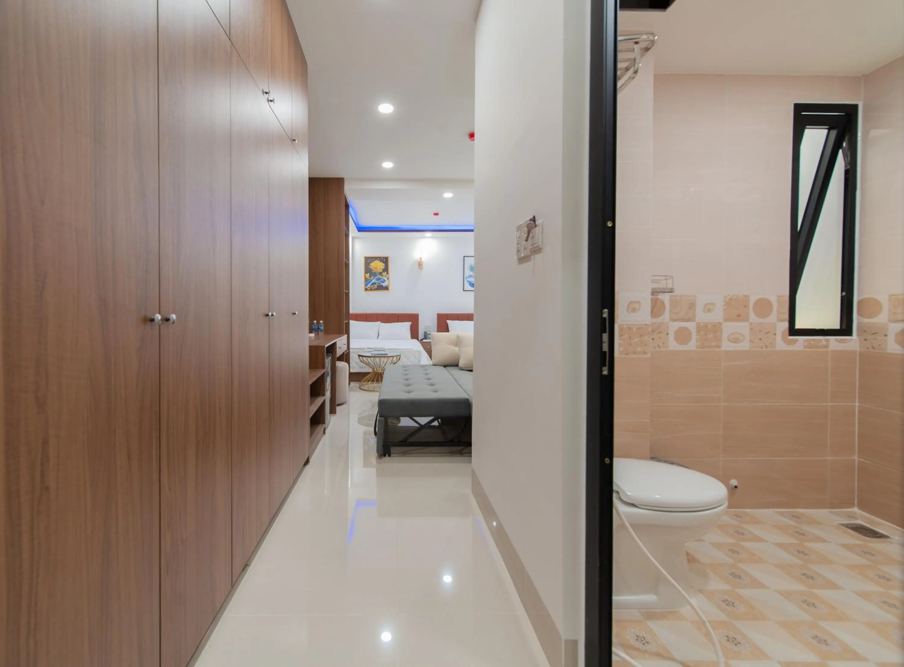 Toilet in Uy Dương Hotel & Apartment - Nha Trang