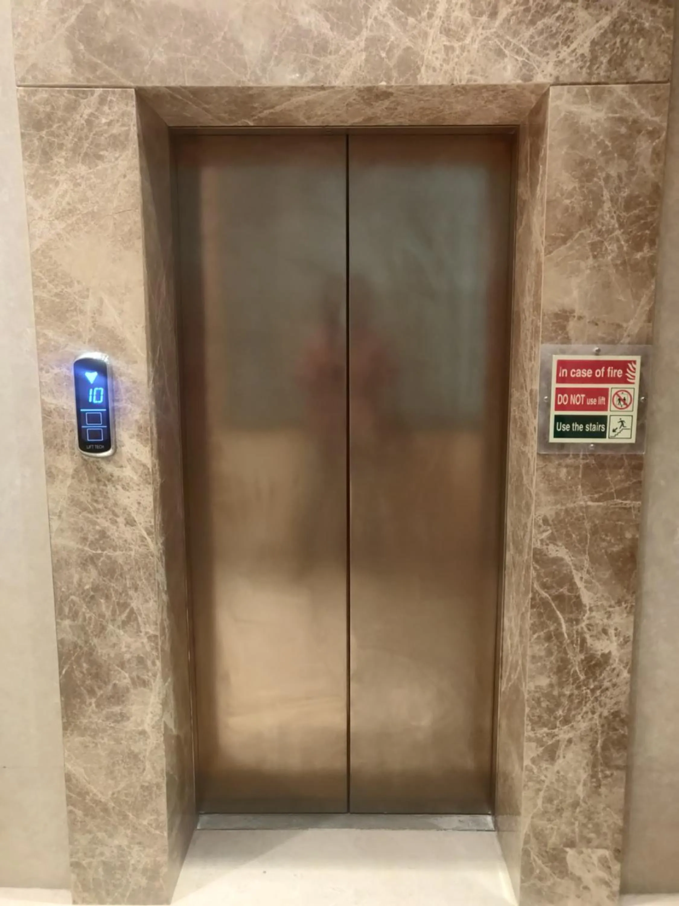 elevator in Adiva Residency Beacon, Grant Road, Mumbai