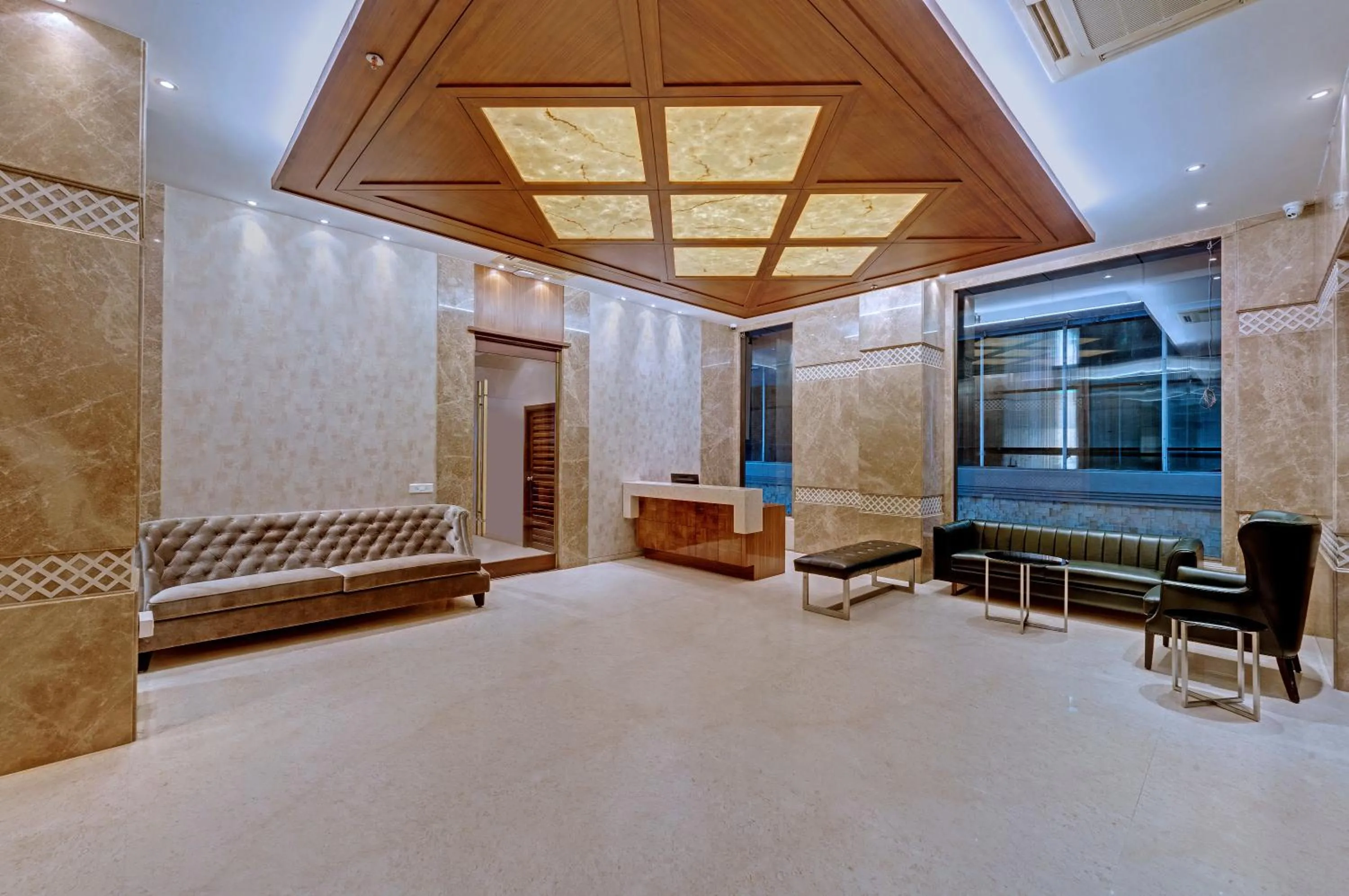 Lobby or reception in Adiva Residency Beacon, Grant Road, Mumbai