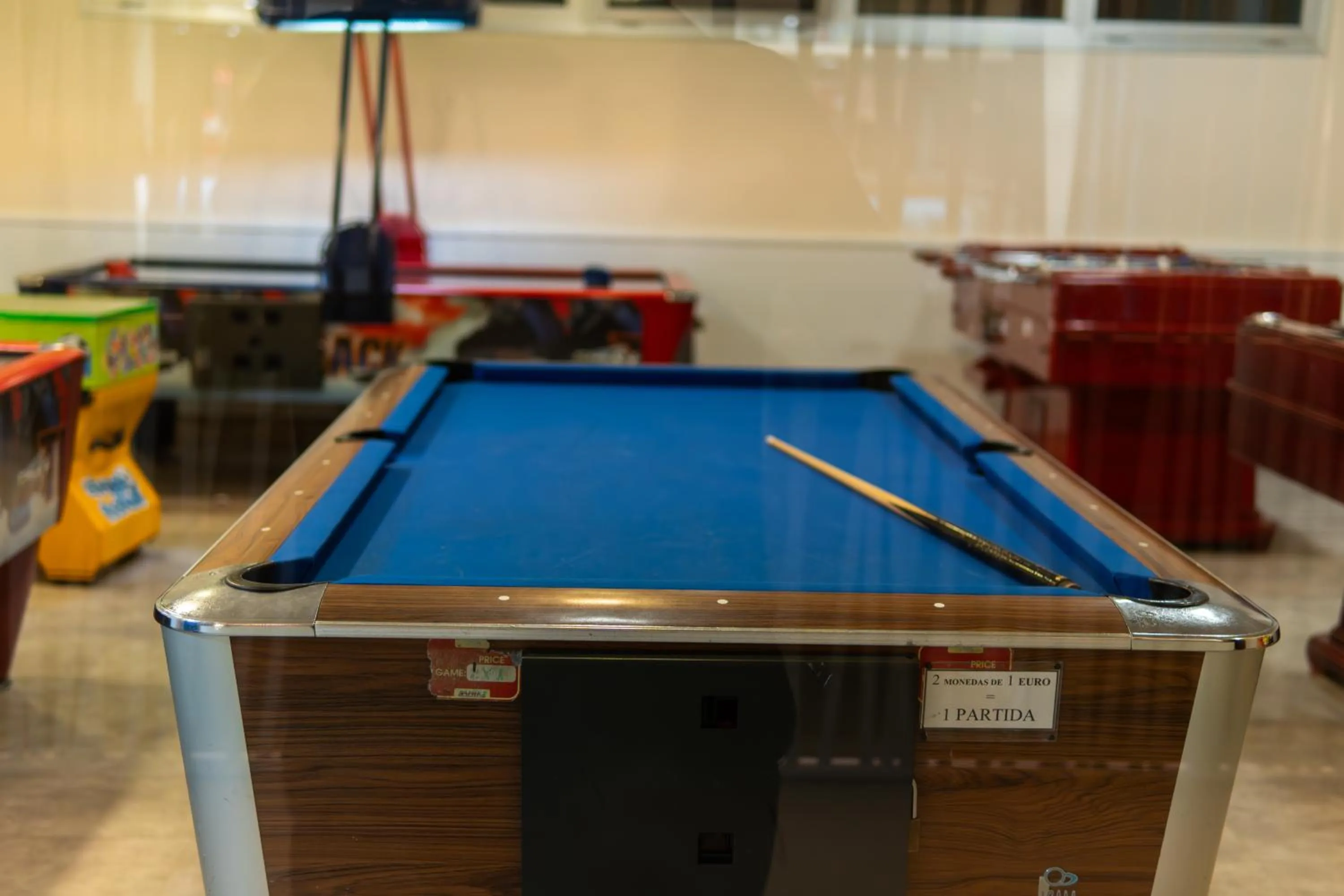 Billiard in Hotel Cesar Augustus