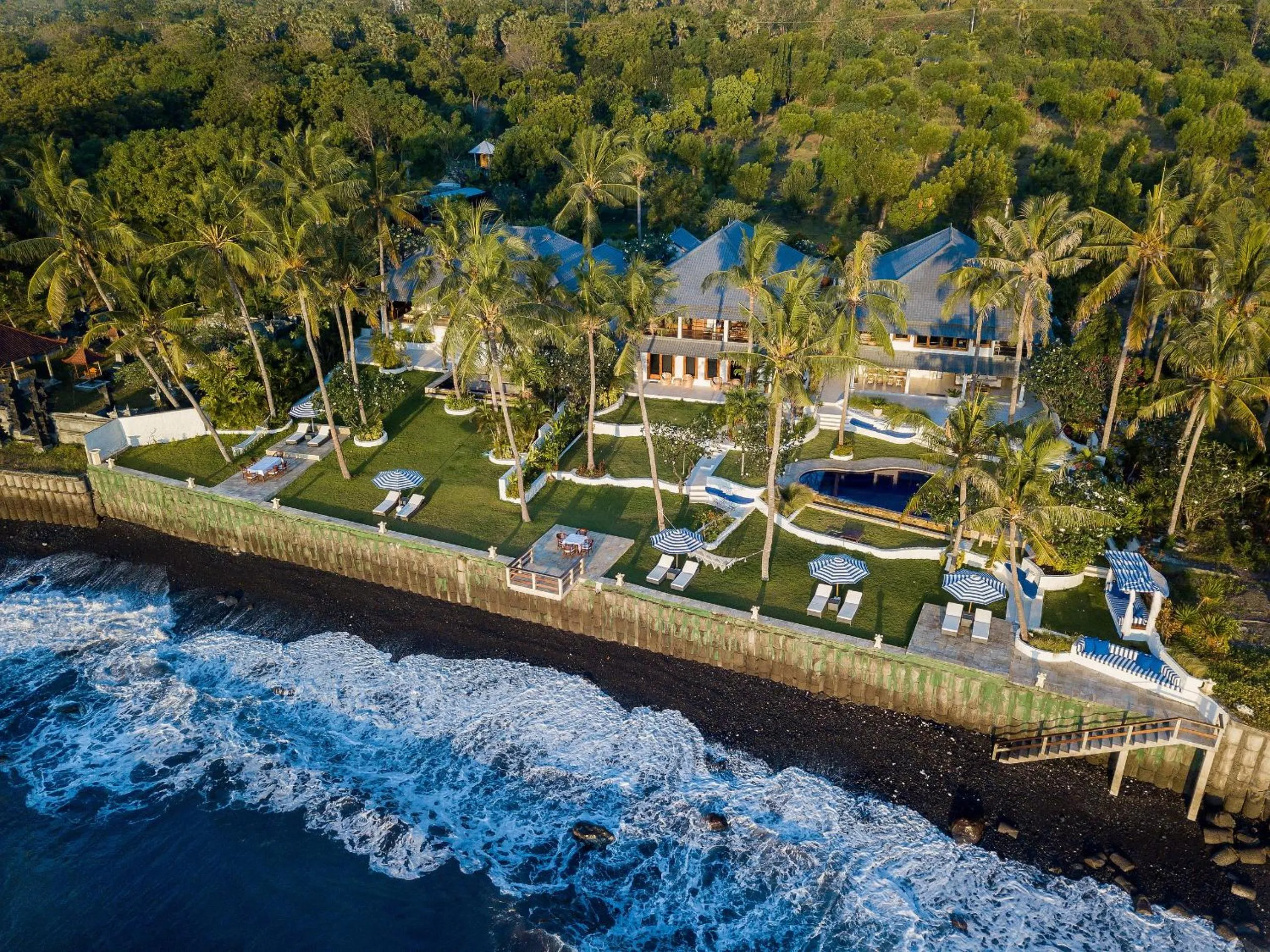 Natural landscape in Kanna Seafront Estate Tulamben