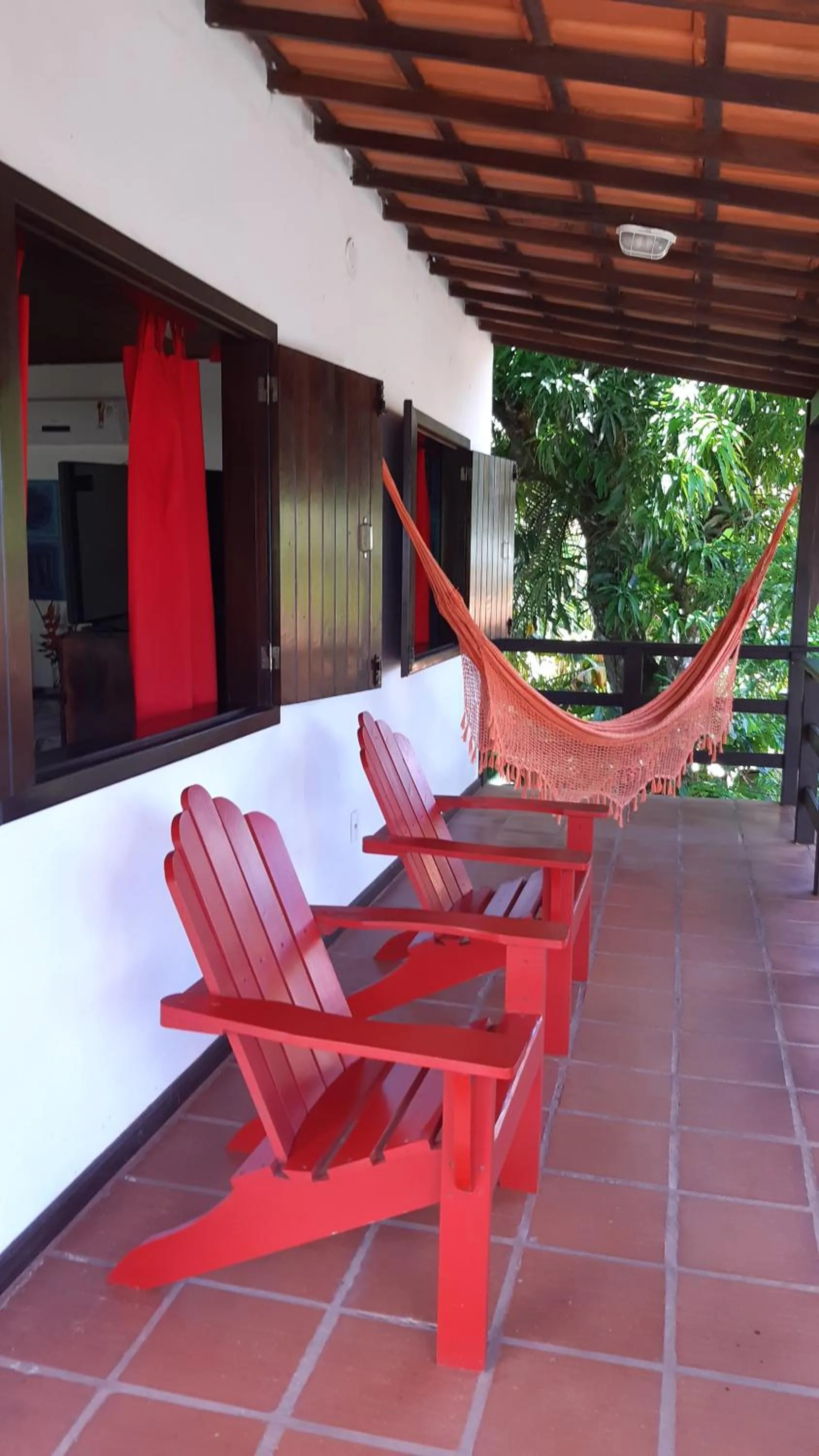 Balcony/Terrace in Pousada Casa da Edinha