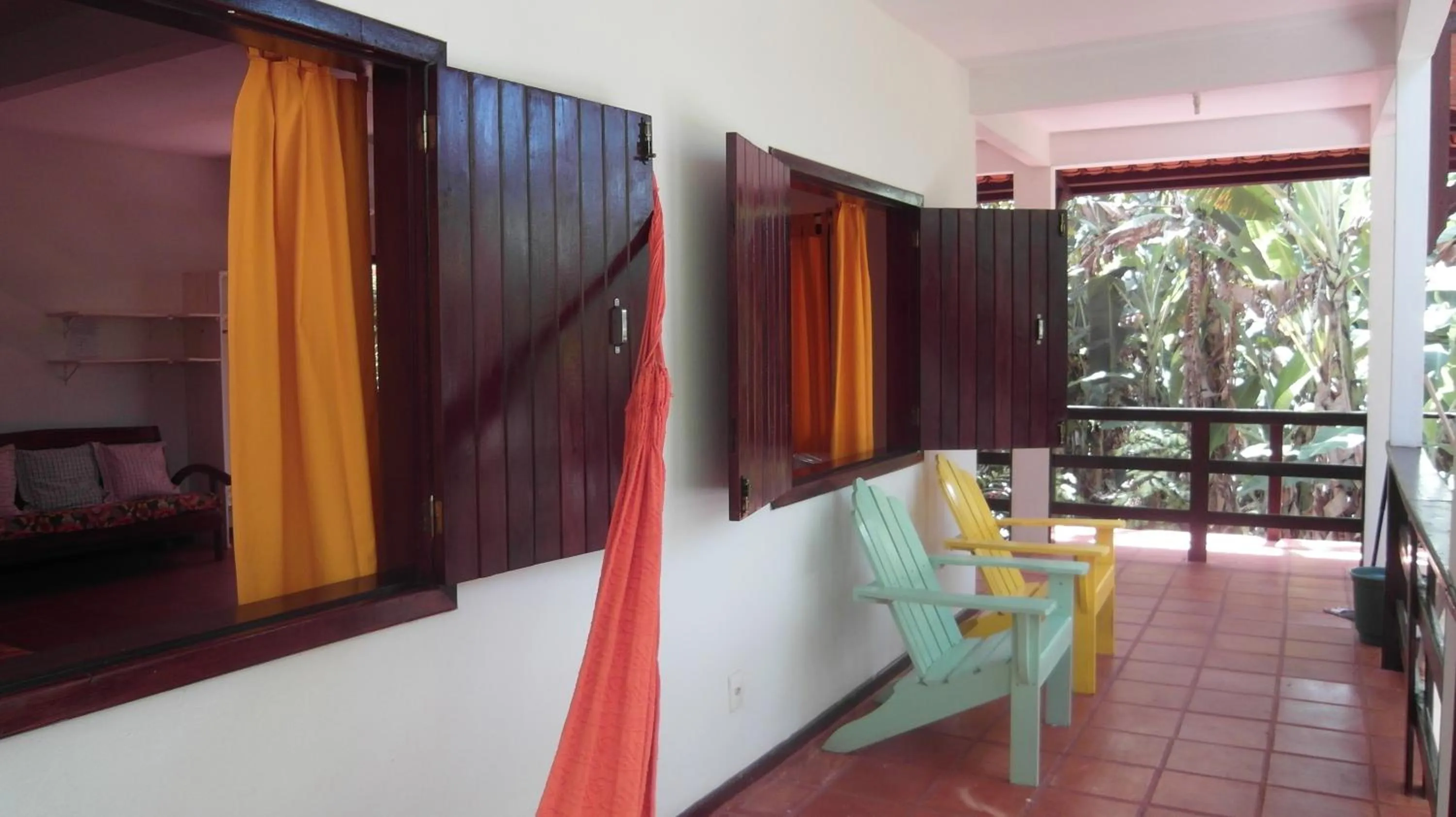 Balcony/Terrace in Pousada Casa da Edinha