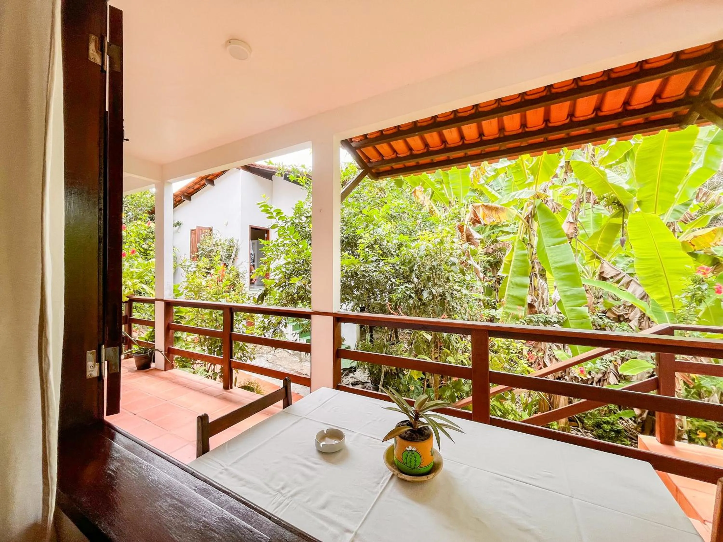 Balcony/Terrace in Pousada Casa da Edinha