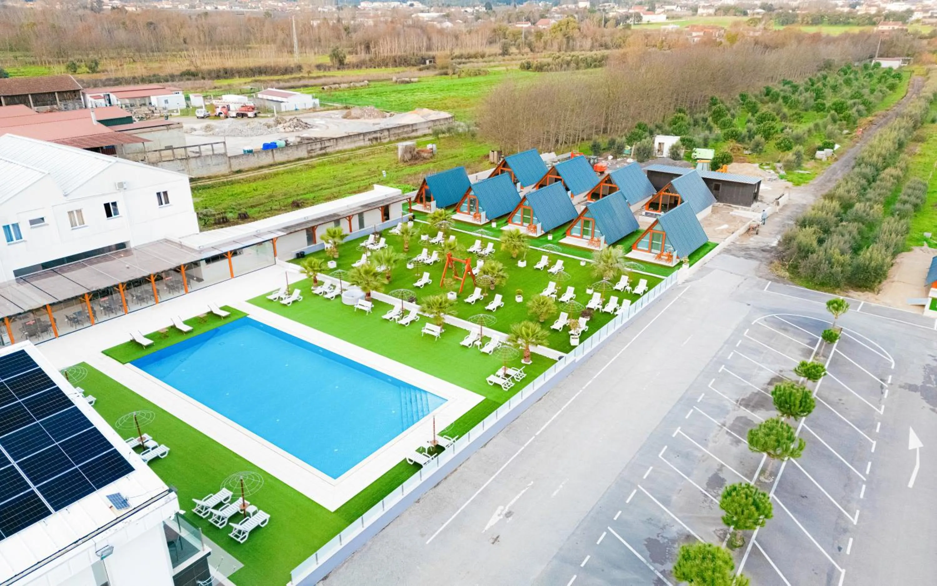 Property building in Lena Village Hotel and Spa