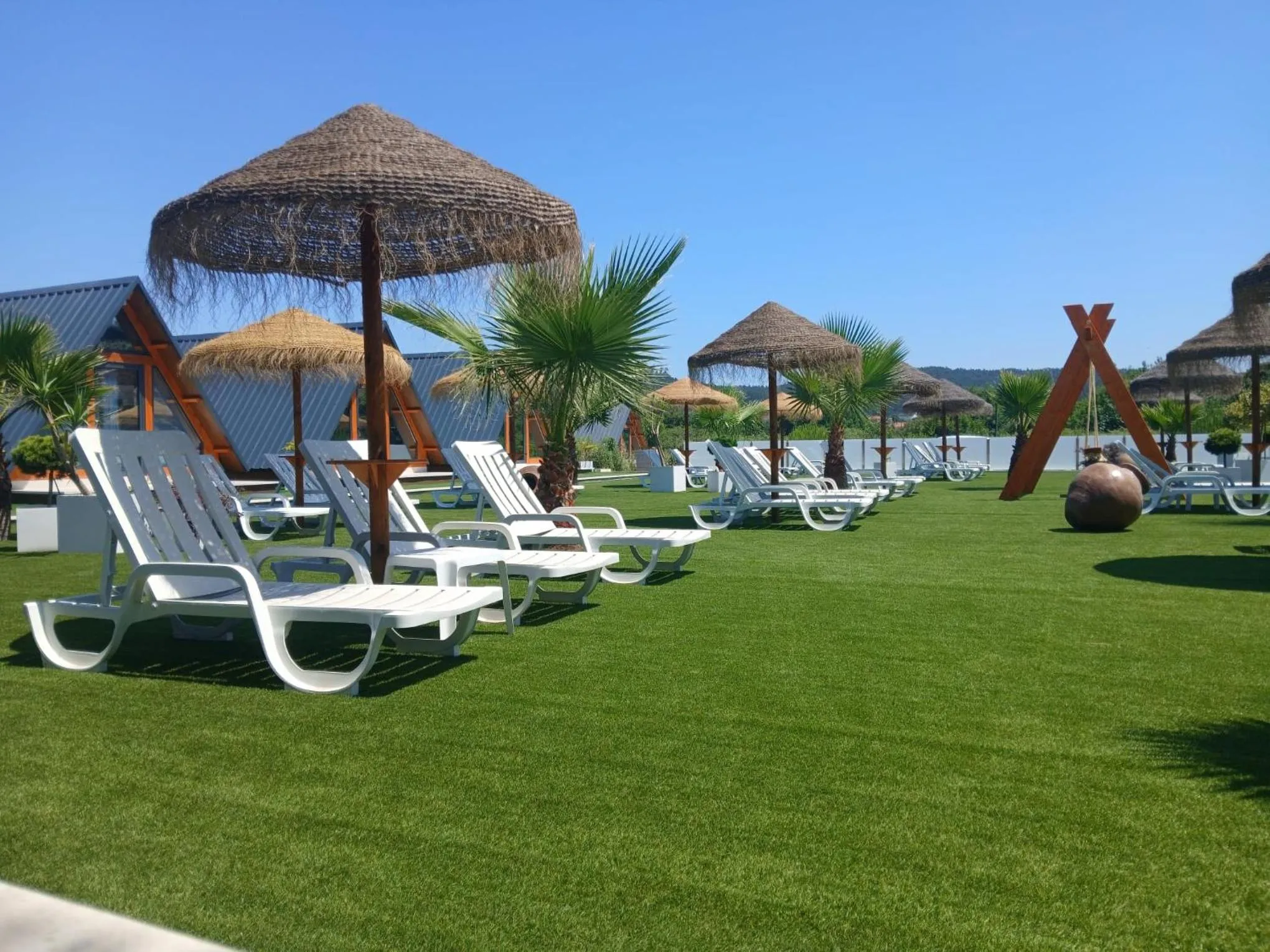 sunbed in Lena Village Hotel and Spa