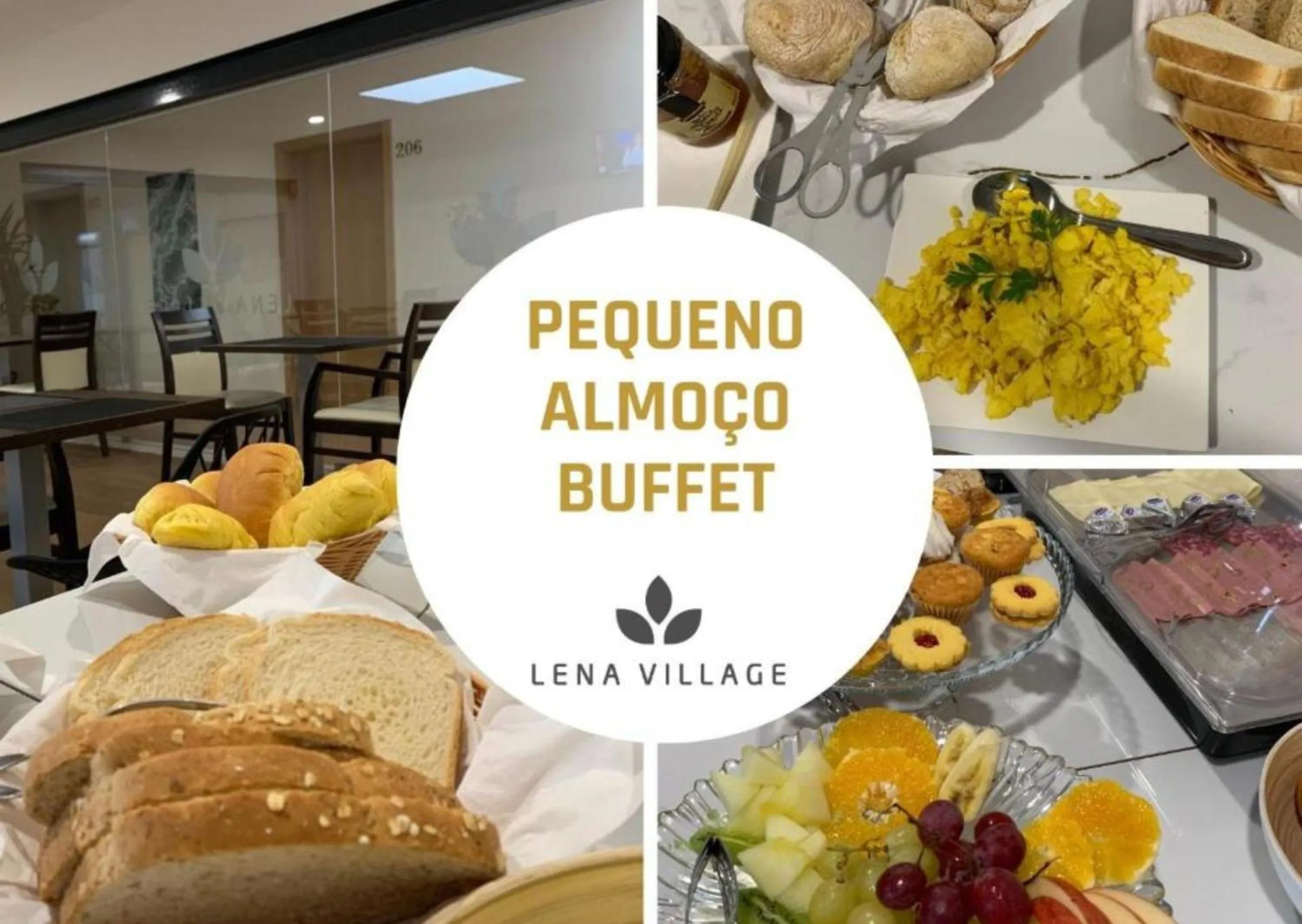 Buffet breakfast in Lena Village Hotel and Spa