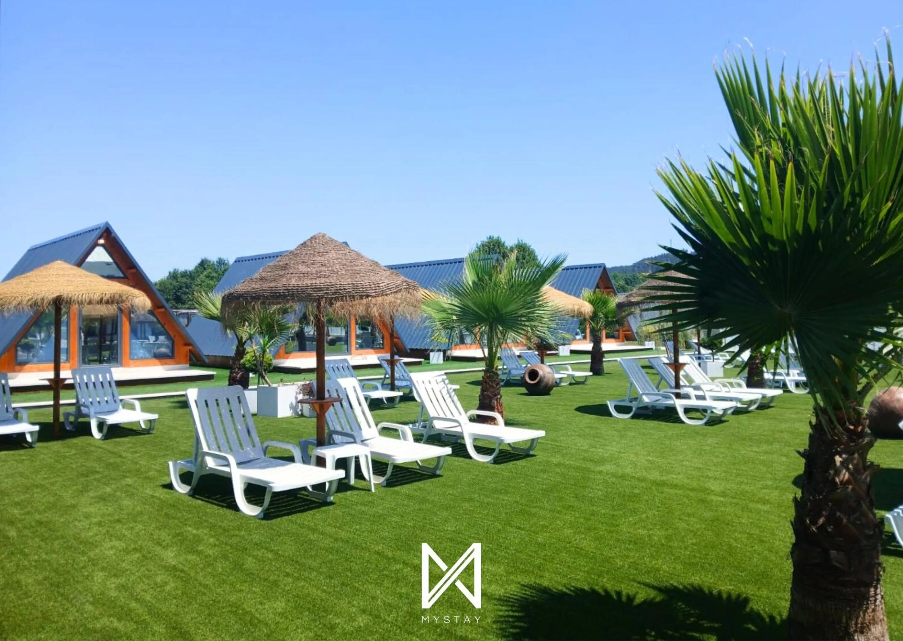 Garden in Hotel Lena Village