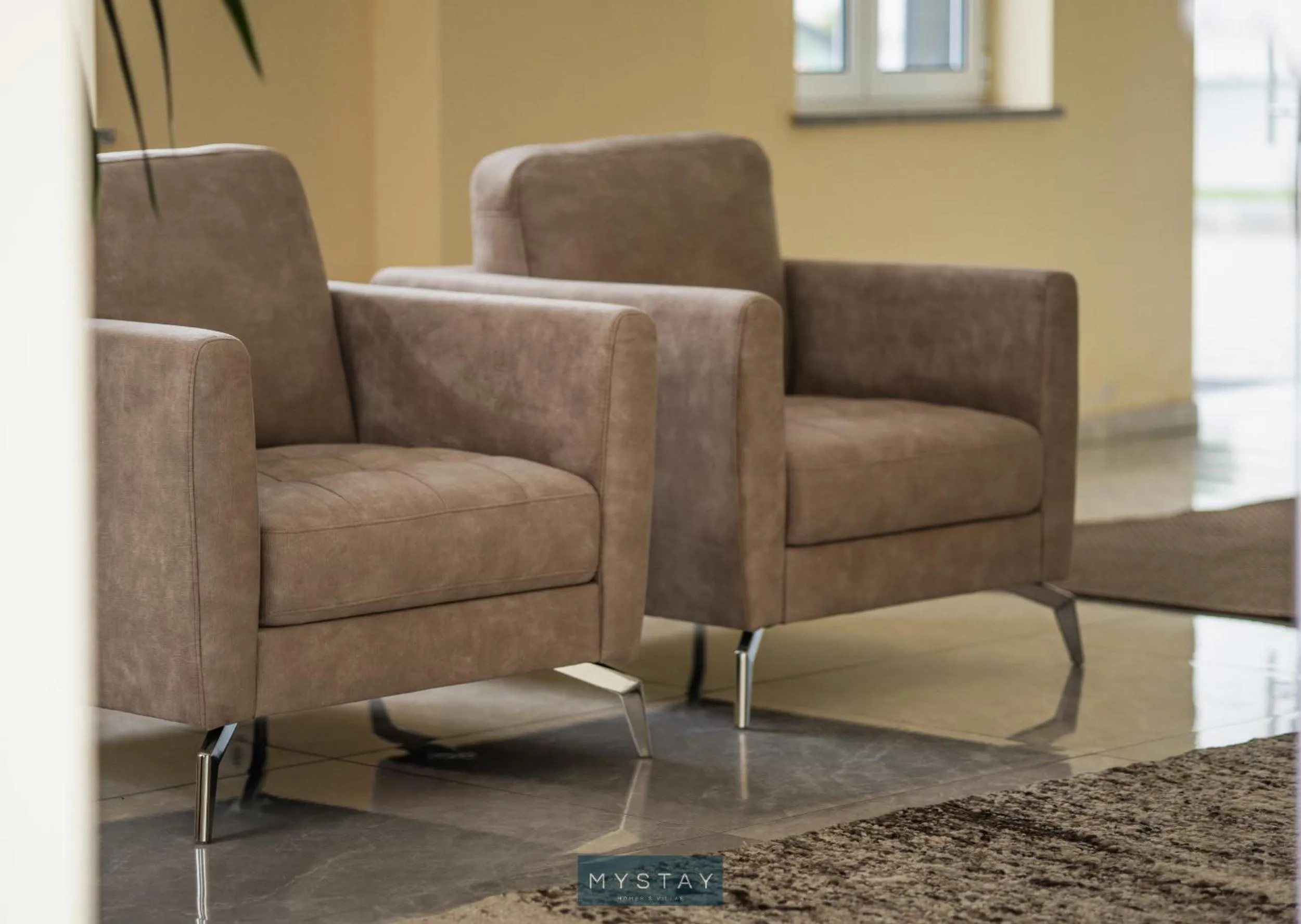 Seating area in Hotel Lena Village