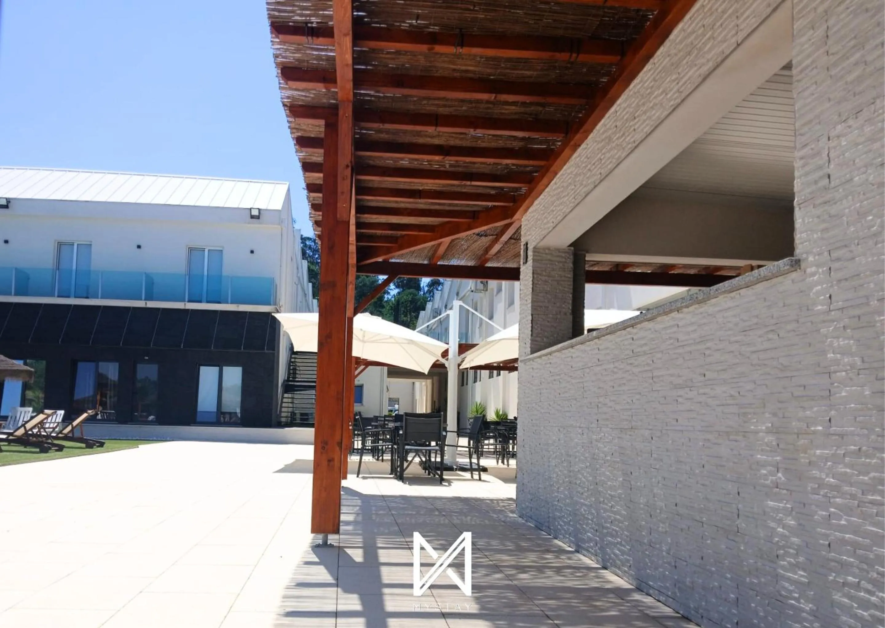 Property building in Hotel Lena Village