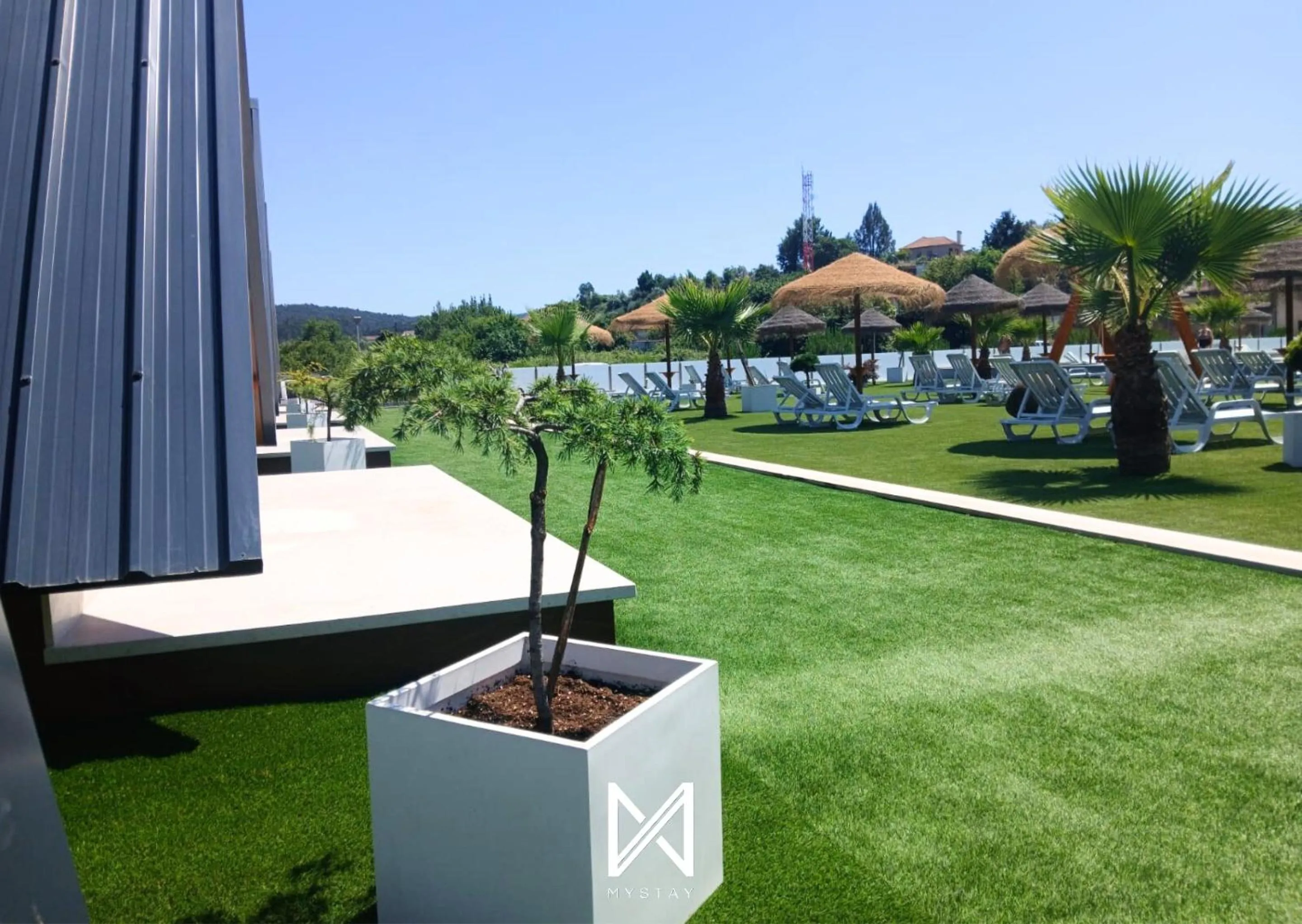 Garden in Hotel Lena Village