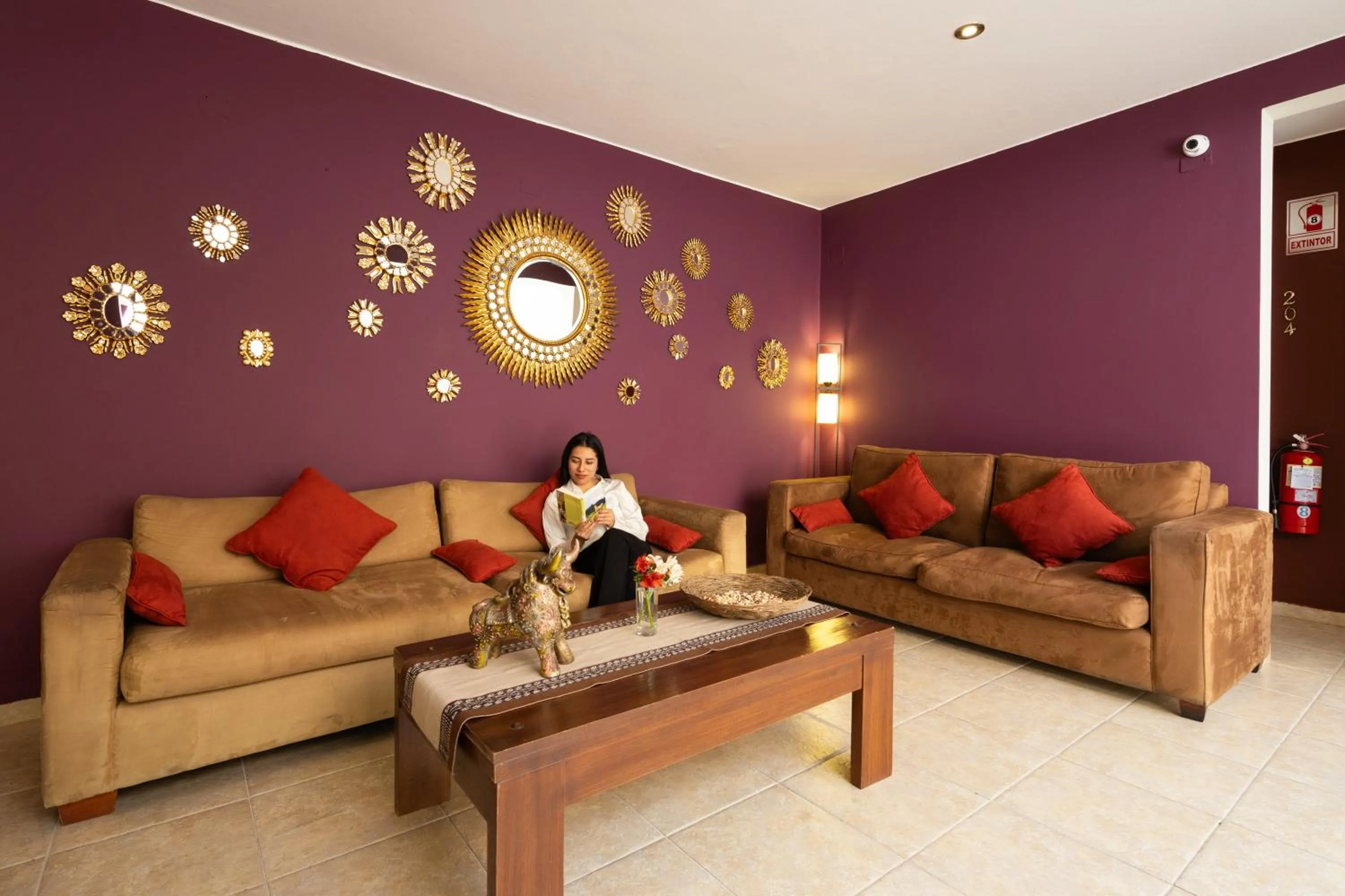 Living room in Mamasara Cusco