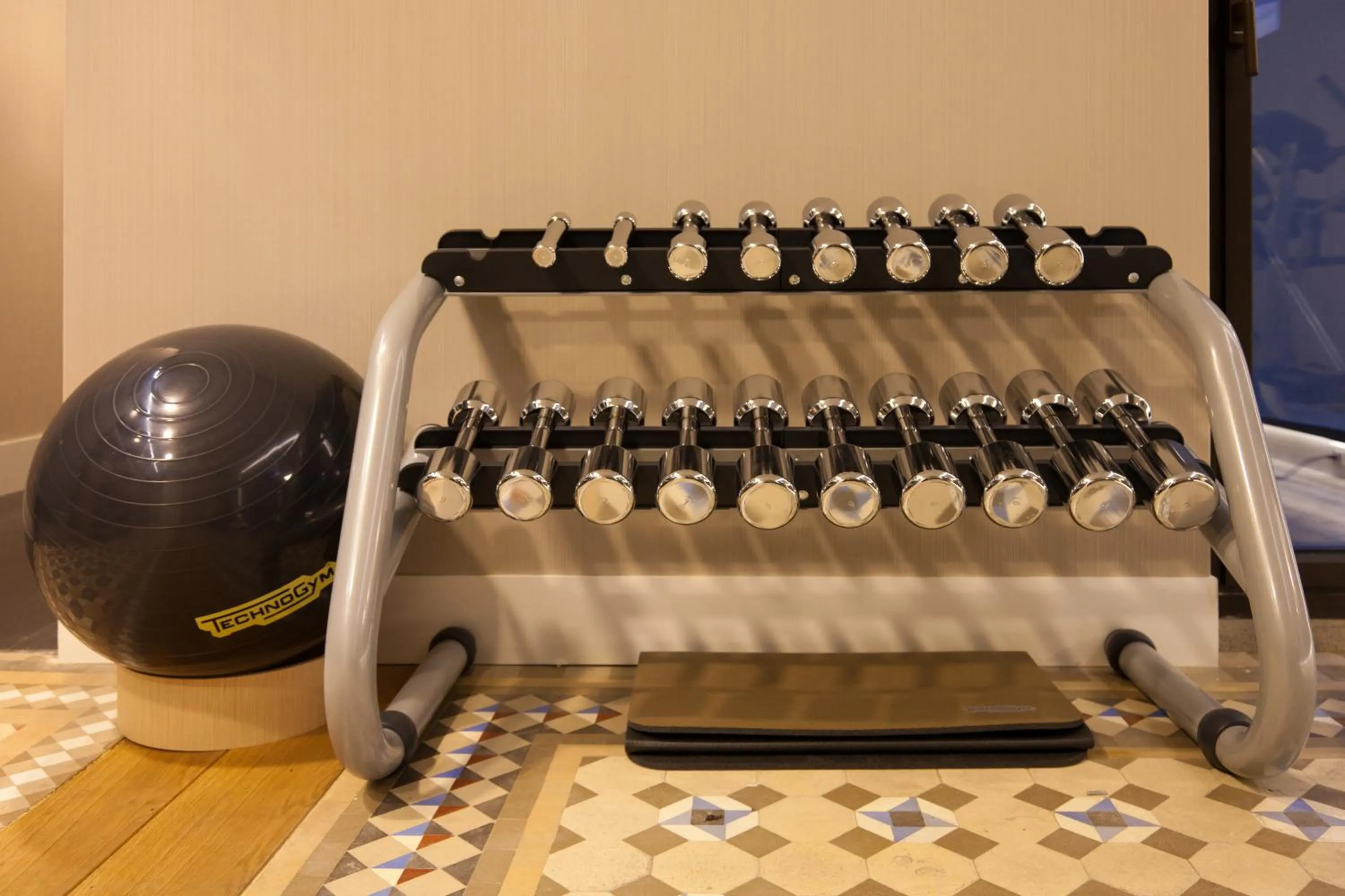 Fitness centre/facilities in Alexandra Barcelona Hotel, Curio Collection by Hilton