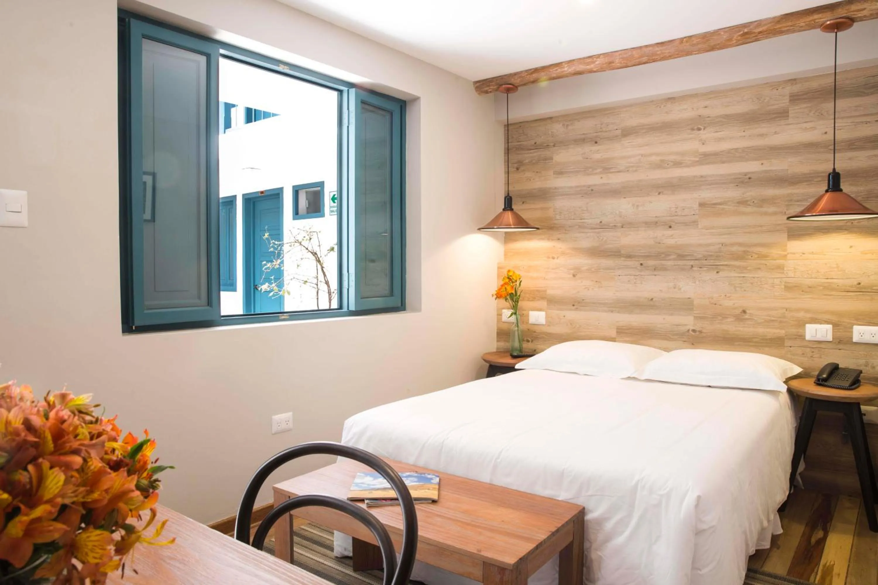 Photo of the whole room, Bed in Abittare Hotel