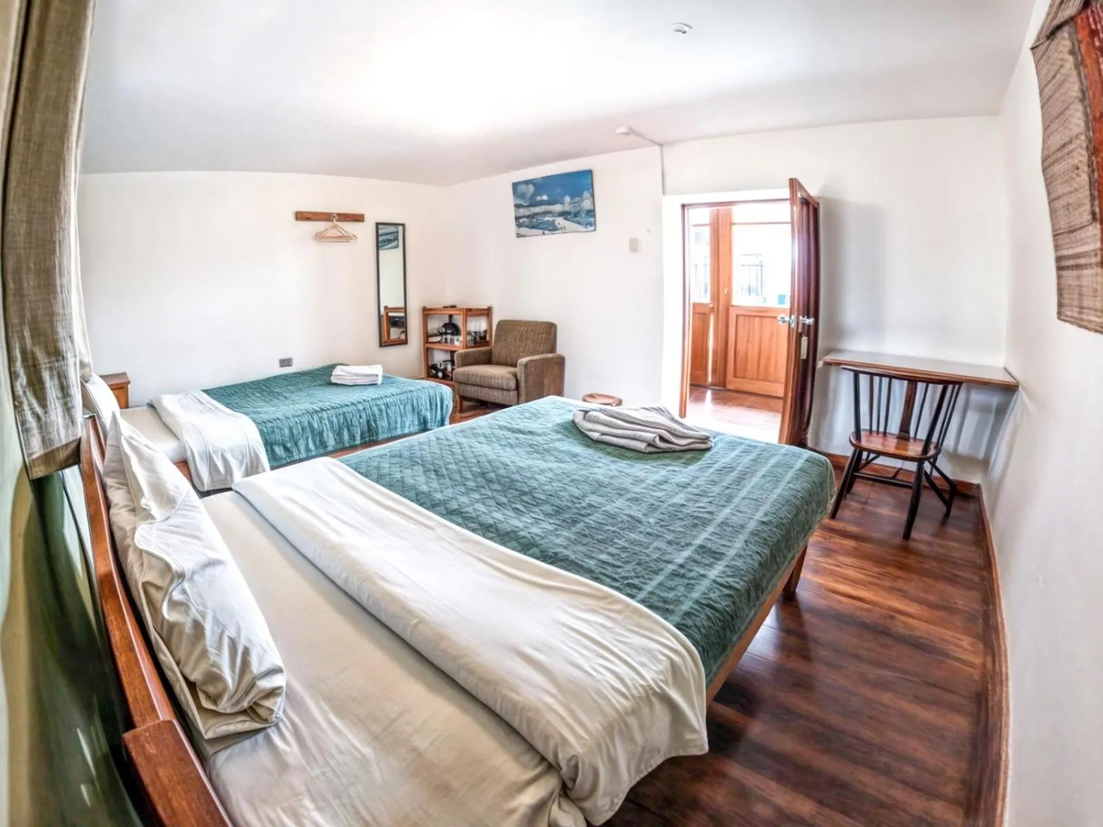 Bedroom, Bed in Eco Home View - Guest House