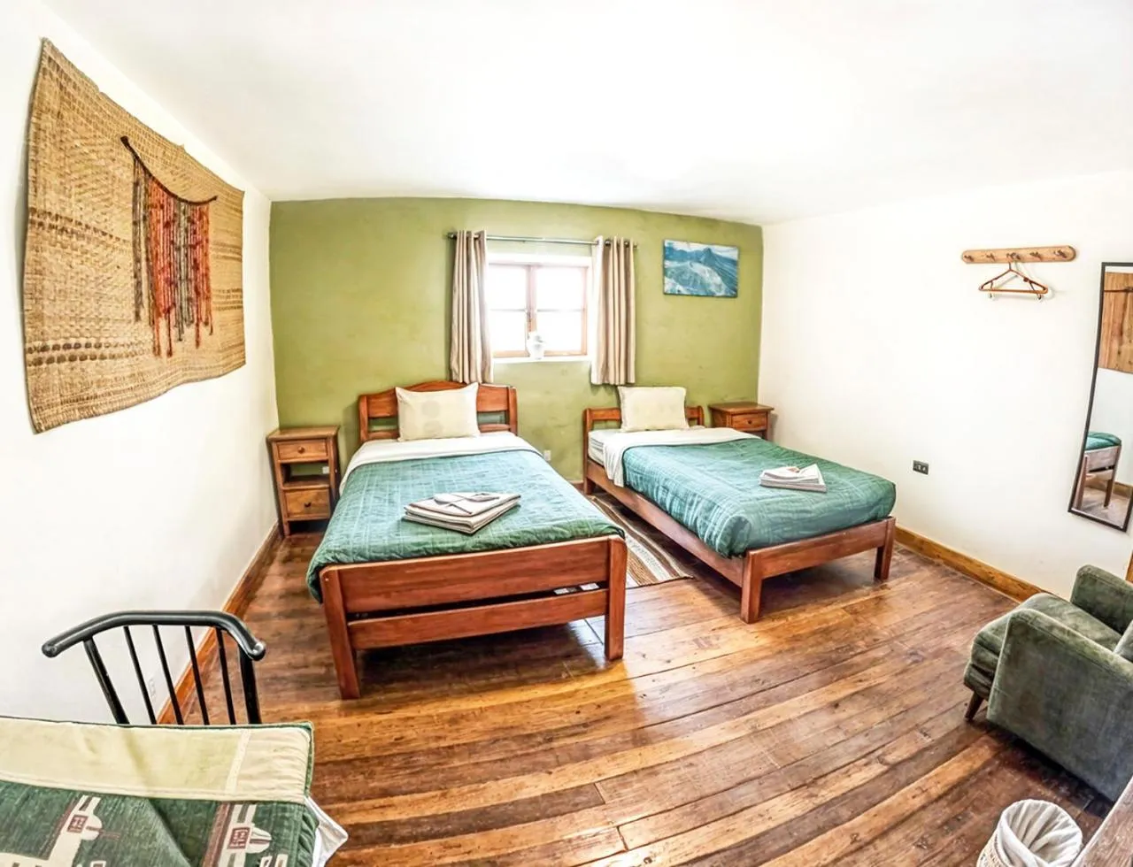 Property building, Bed in Eco Home View - Guest House