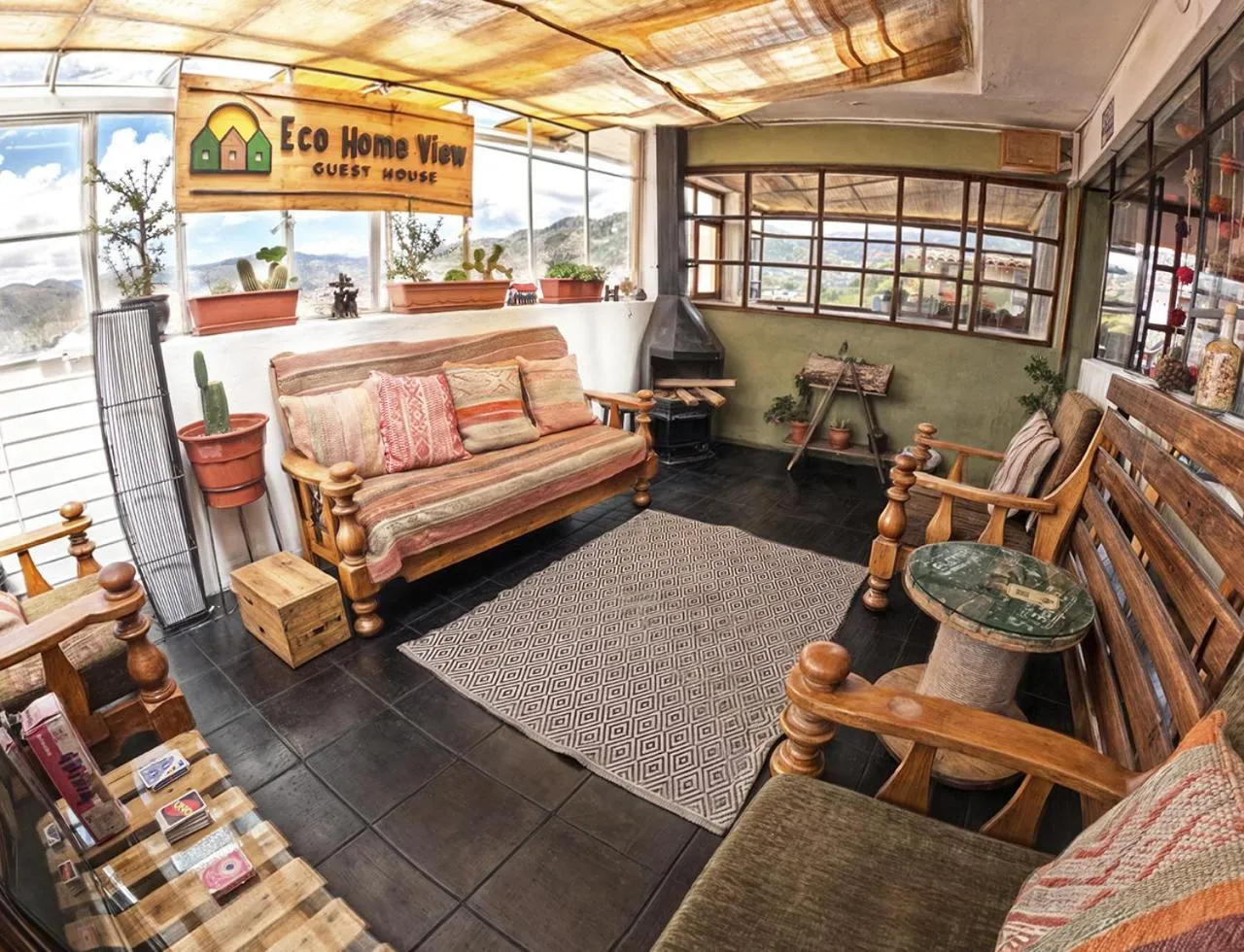 Balcony/Terrace in Eco Home View - Guest House