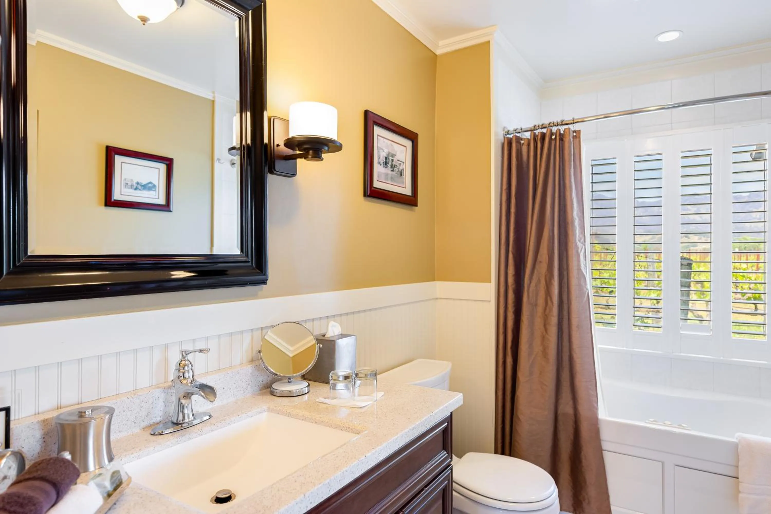 Bathroom in Chateau De Vie