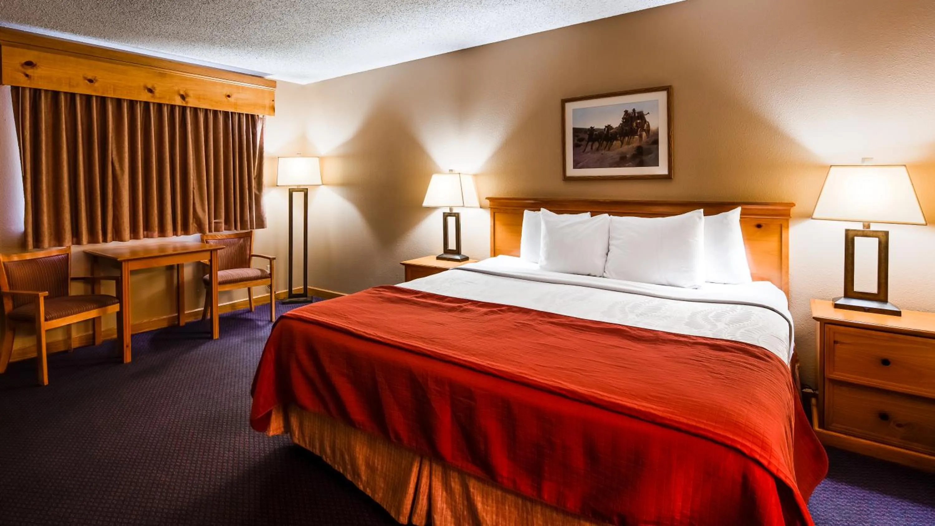 Bedroom, Bed in Deadwood Miners Hotel & Restaurant