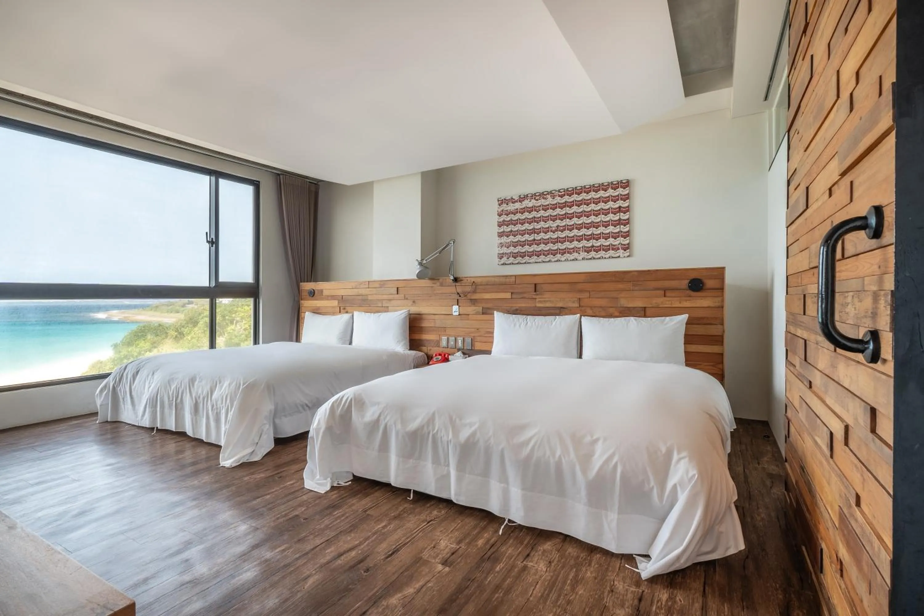 People, Bed in El Puerto Hotel