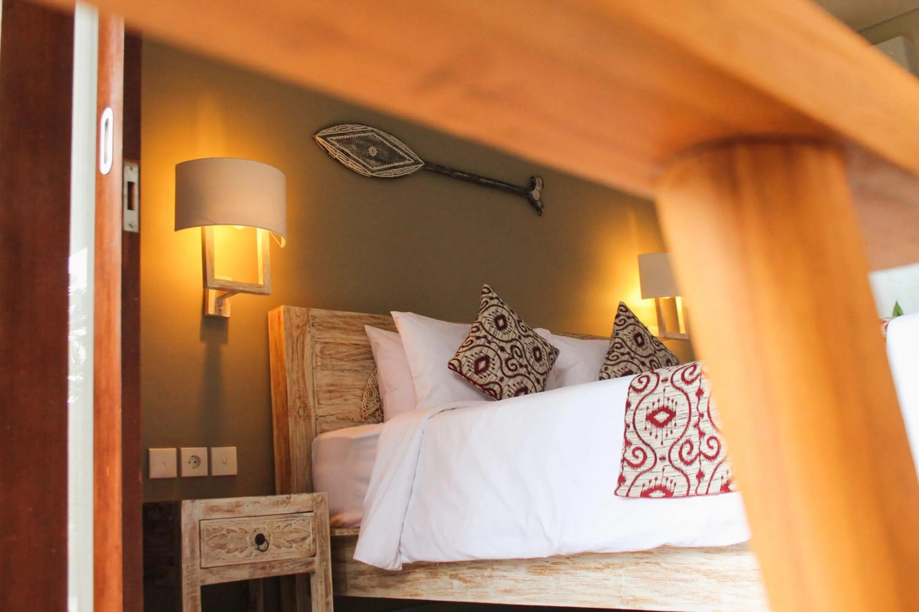 Bed in Kubu Garden Suites & Villas Nusa Dua